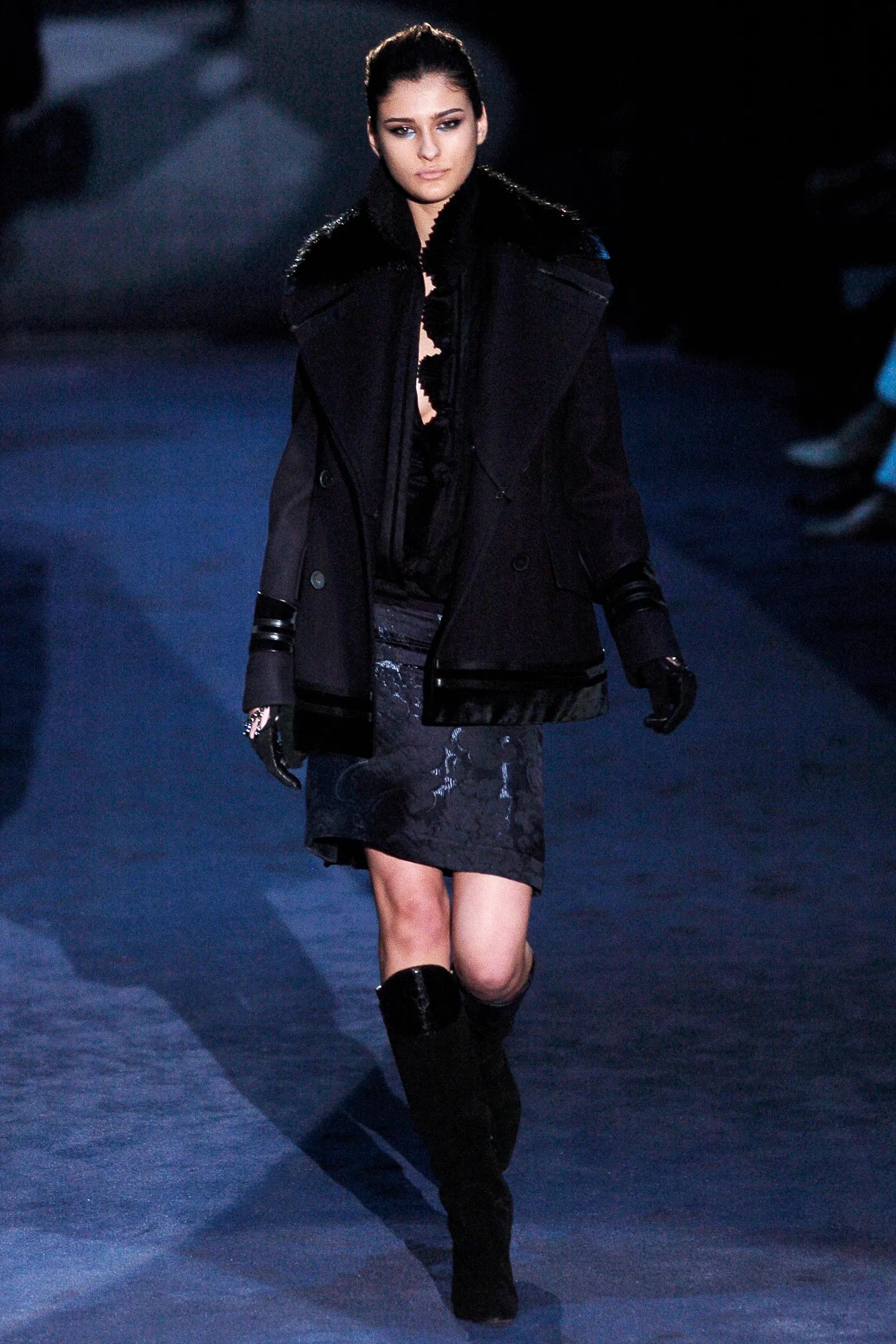 FW05 Gucci Facchinetti Silk Skirt