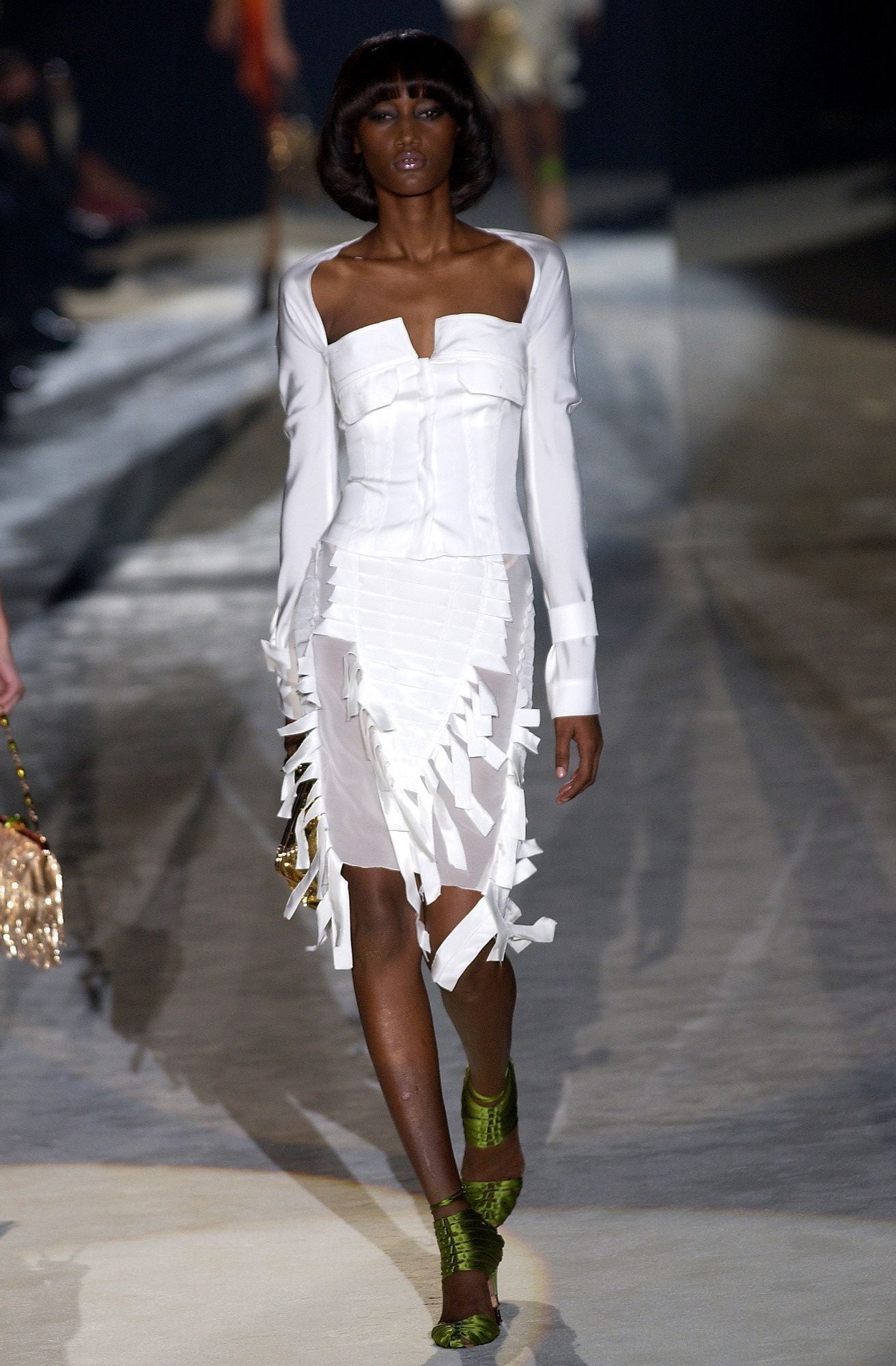 RARE SS04 Gucci Tom Ford Silk Skirt