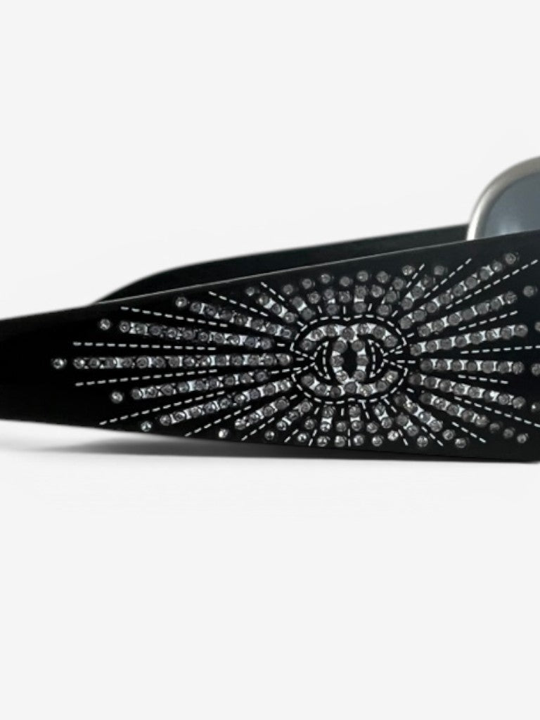Chanel pilote shield sunglasses