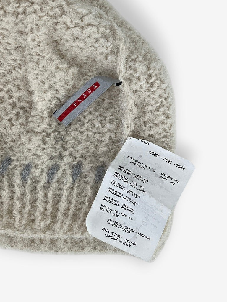 Prada mohair beanie