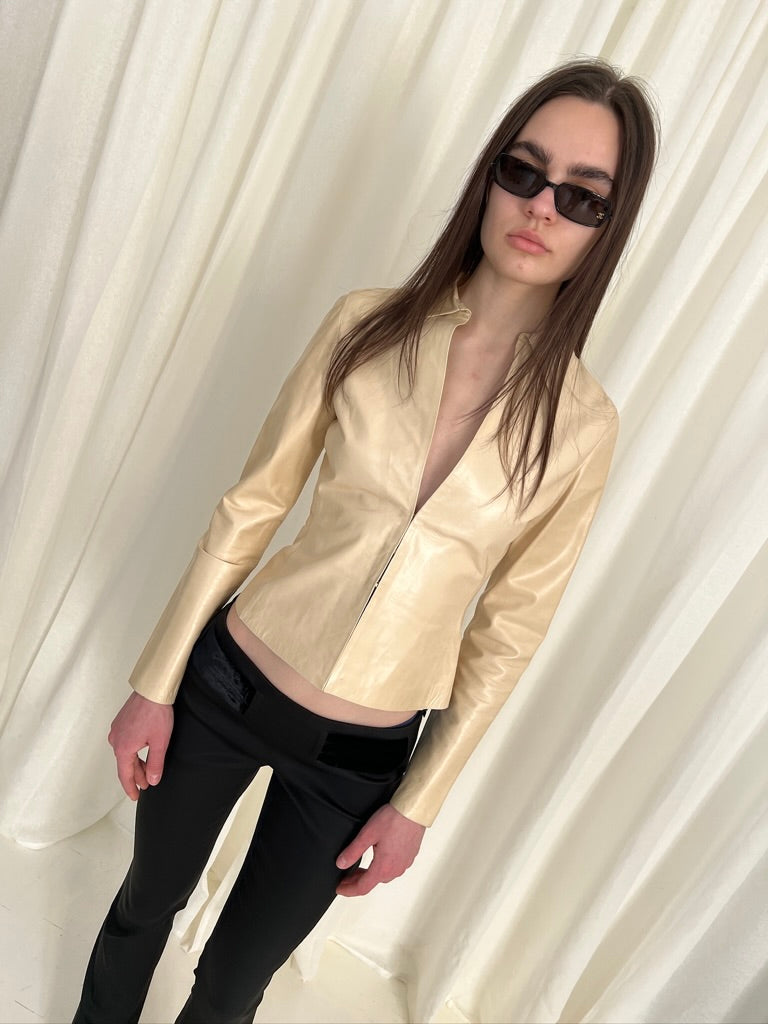 Chanel rectangle sunglasses