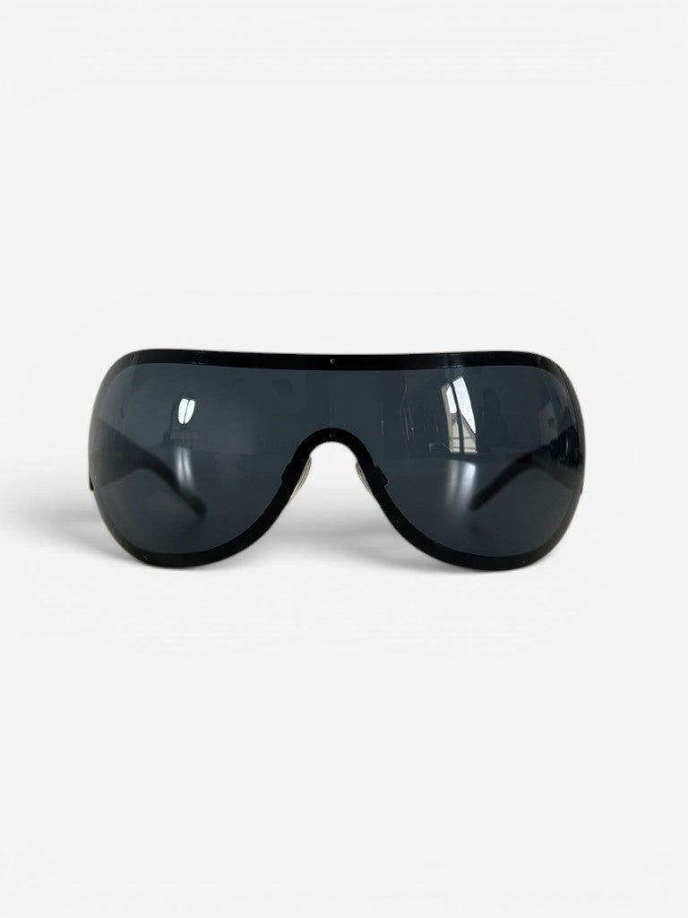 Chanel pilote shield sunglasses