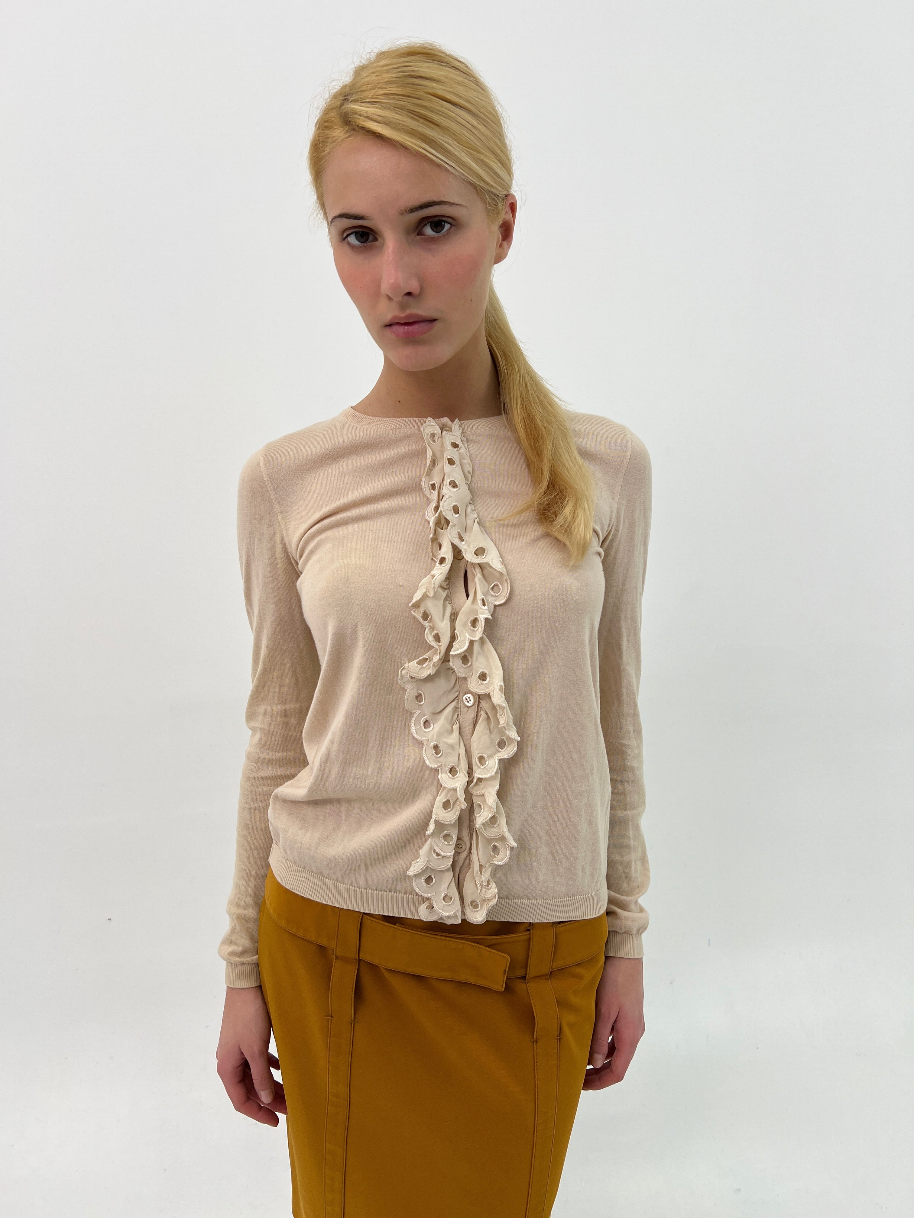 Moschino Ruffles Cardigan