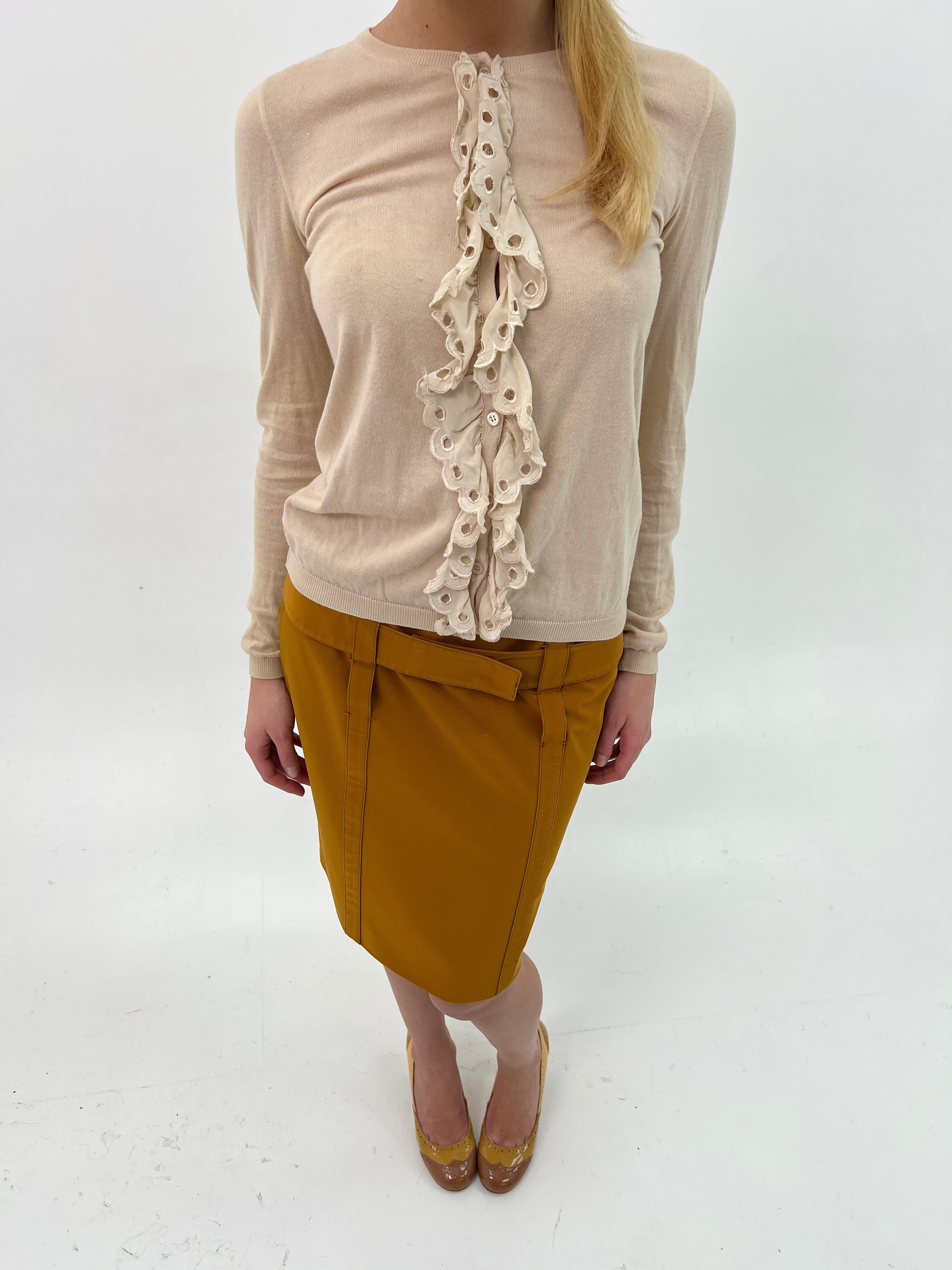 Moschino Ruffles Cardigan