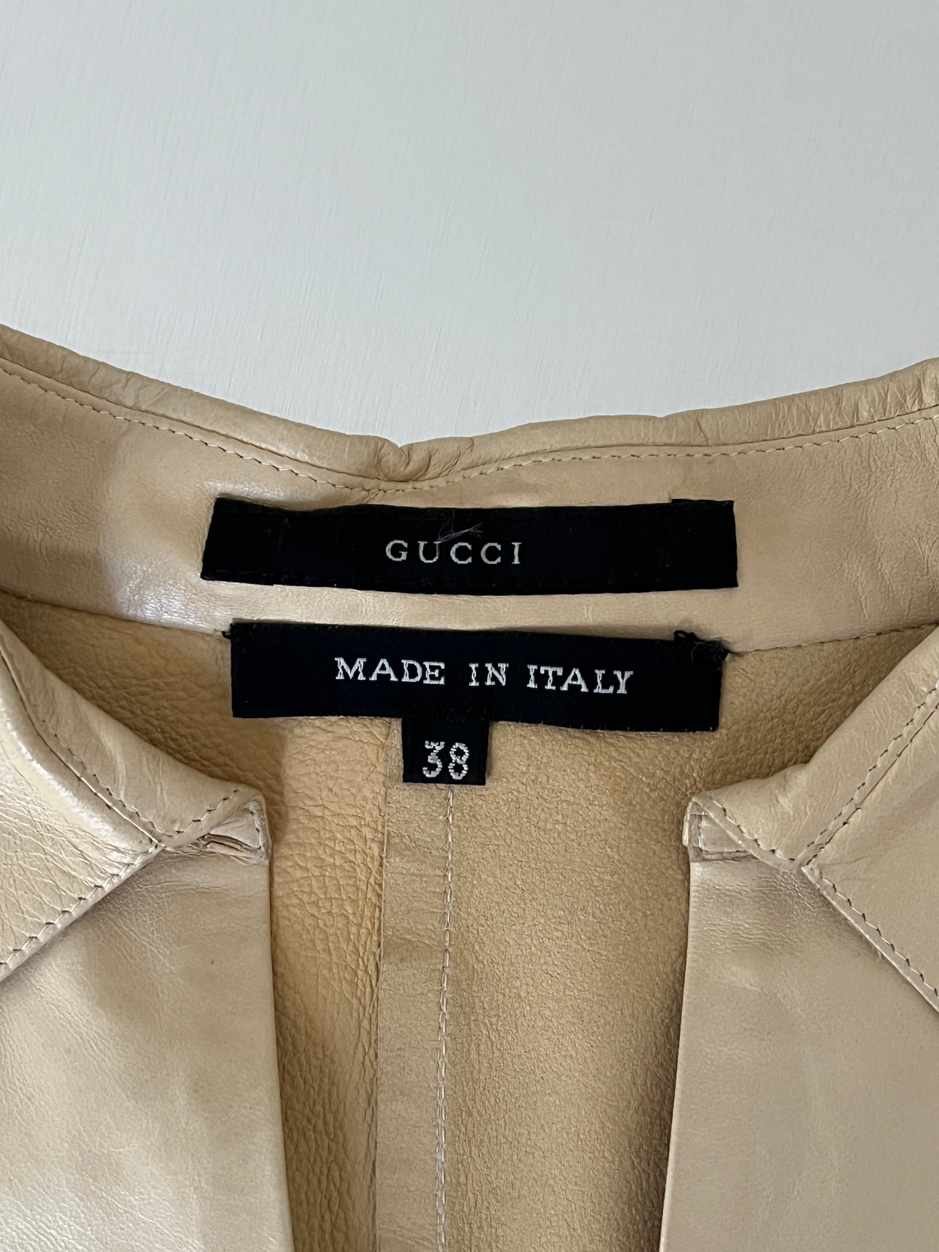 RARE SS99 Gucci Tom Ford Leather Jacket