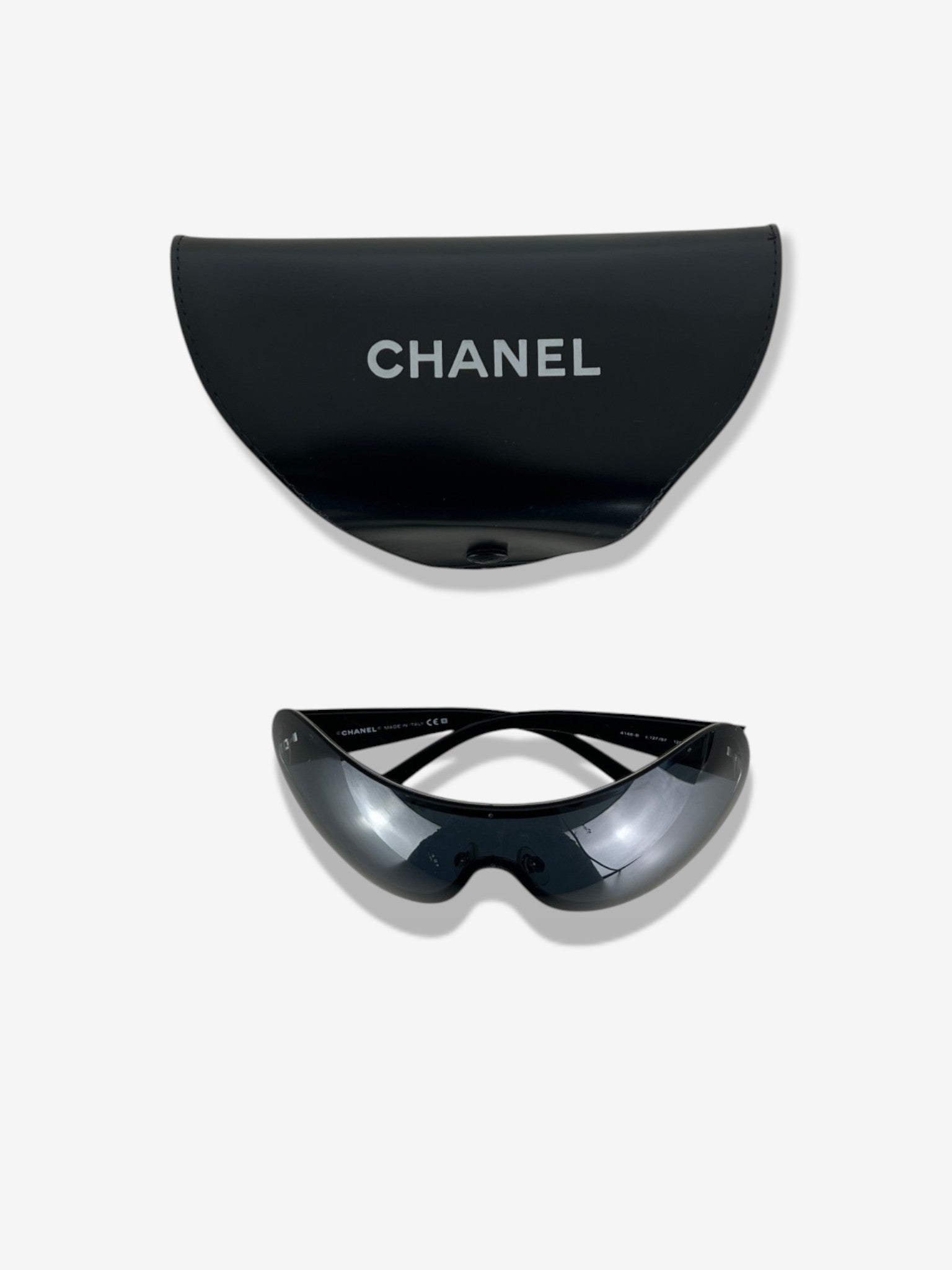 Chanel pilote shield sunglasses
