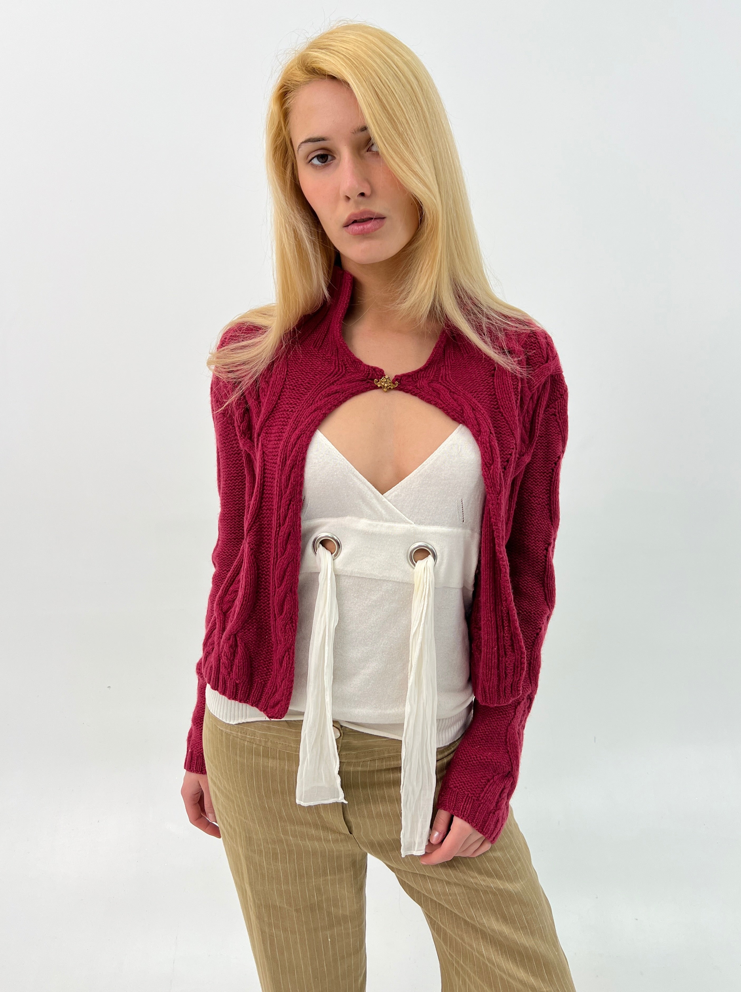 トップス Yves Saint Laurent cardigan Yves Saint Laurent cardigan – Glintzarchive