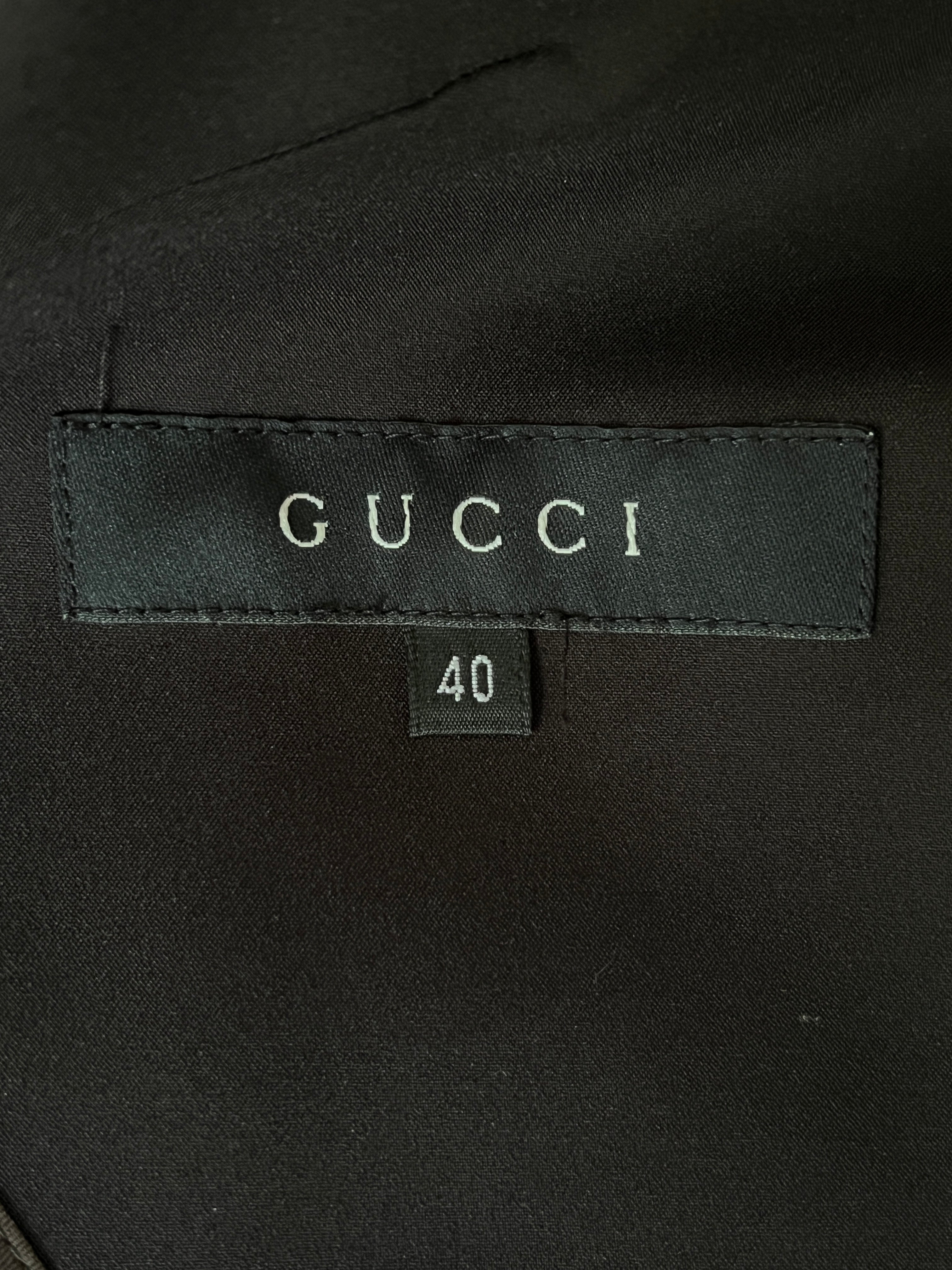 FW03 Gucci Tom Ford Corseted Jacket