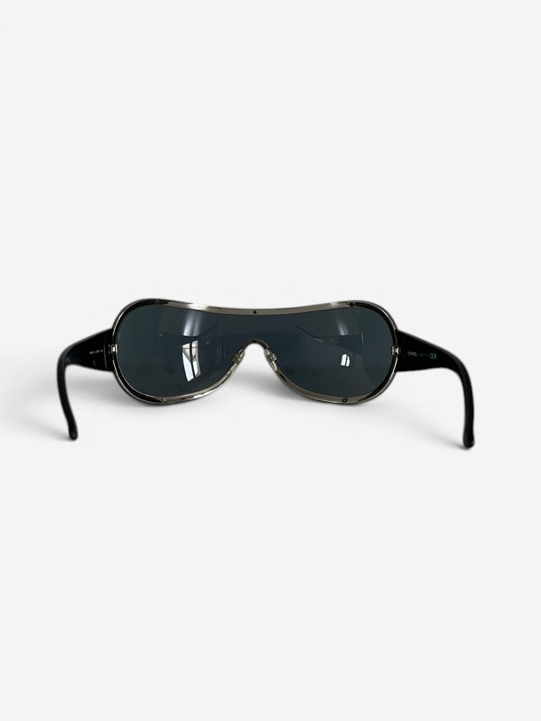 Chanel pilote shield sunglasses