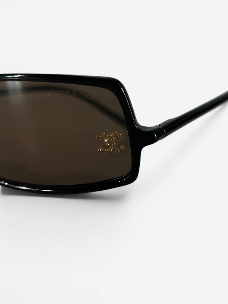 Chanel rectangle sunglasses