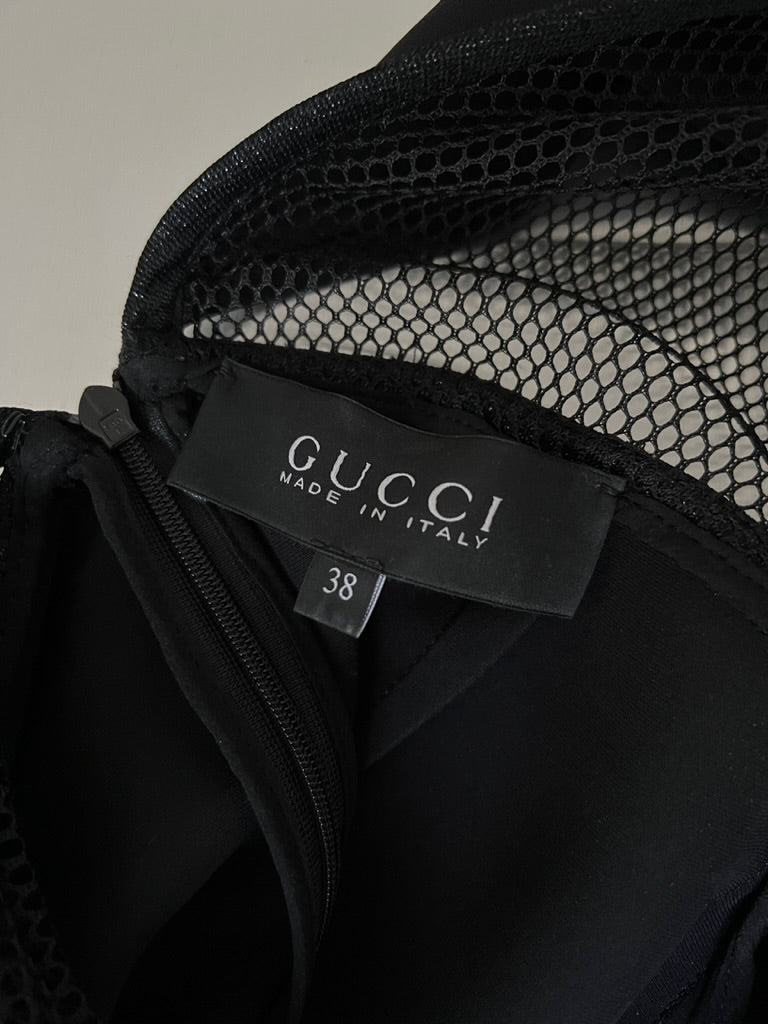 SS14 Gucci Sculptured Dress
