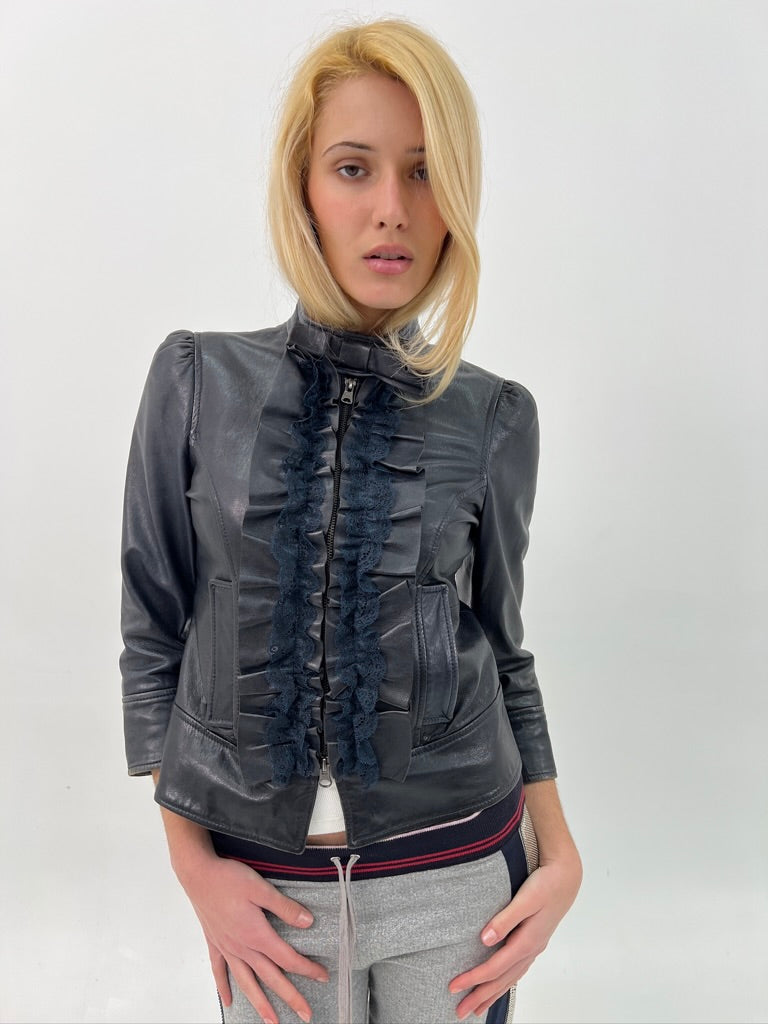 Valentino Leather Jacket