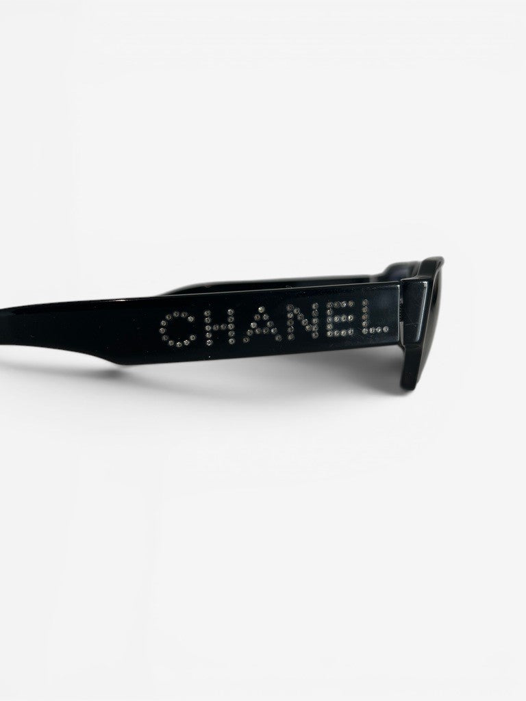 Chanel rectangle sunglasses