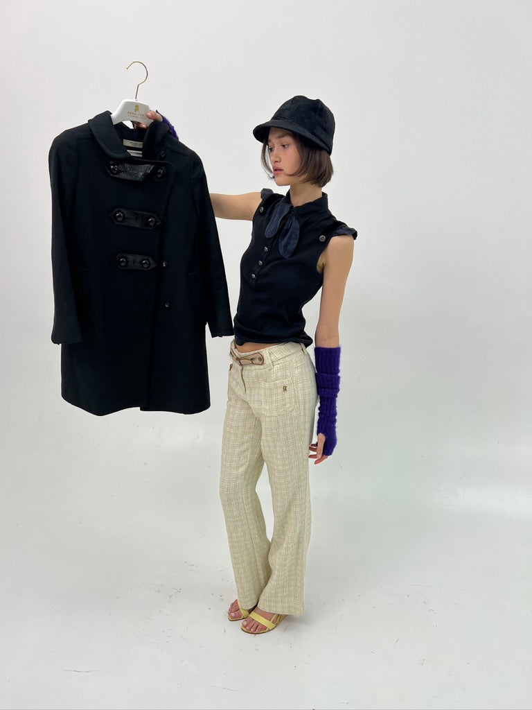 John Galliano Tweed Trousers