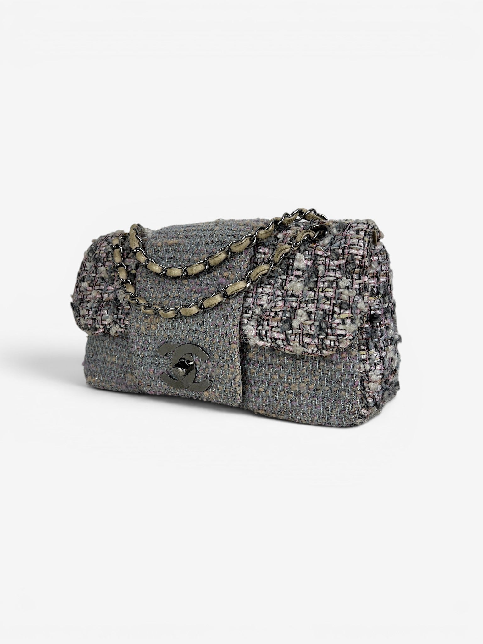 Chanel Tweed Classic Flap