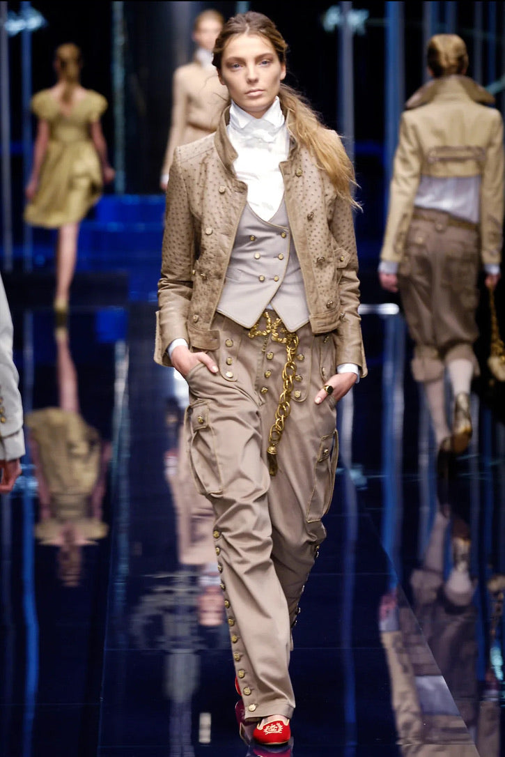 D&G RUNWAY 2006 trousers