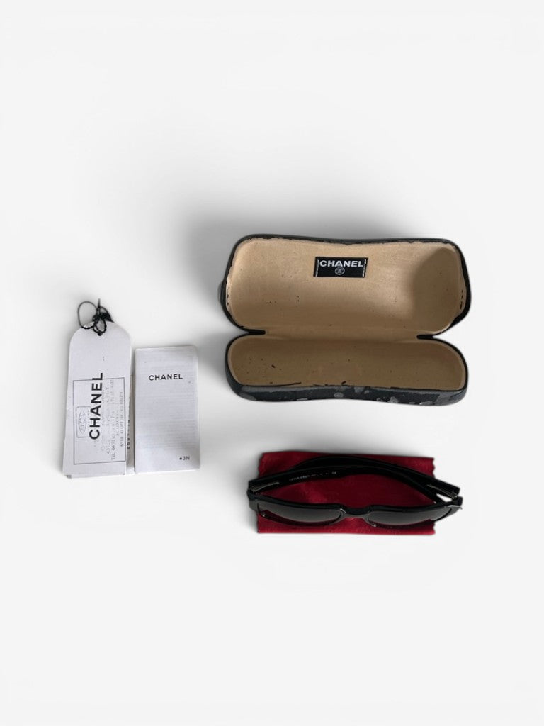 Chanel rectangle sunglasses