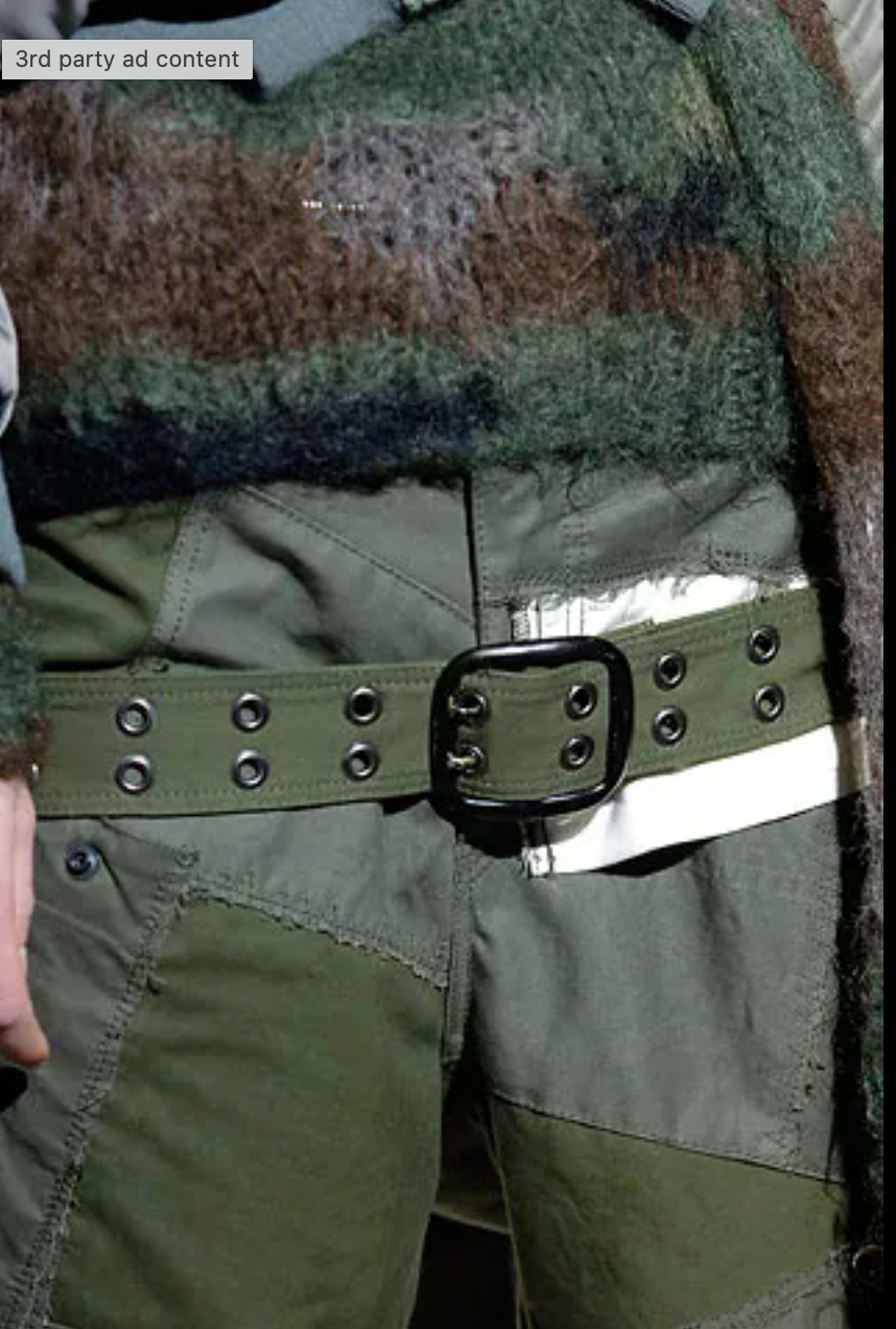 Junya Watanabe FW06 Runway Jean