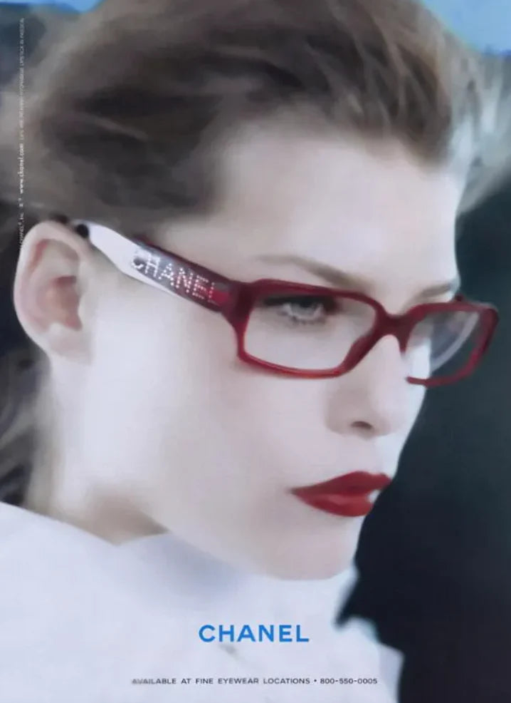 Chanel rectangle sunglasses