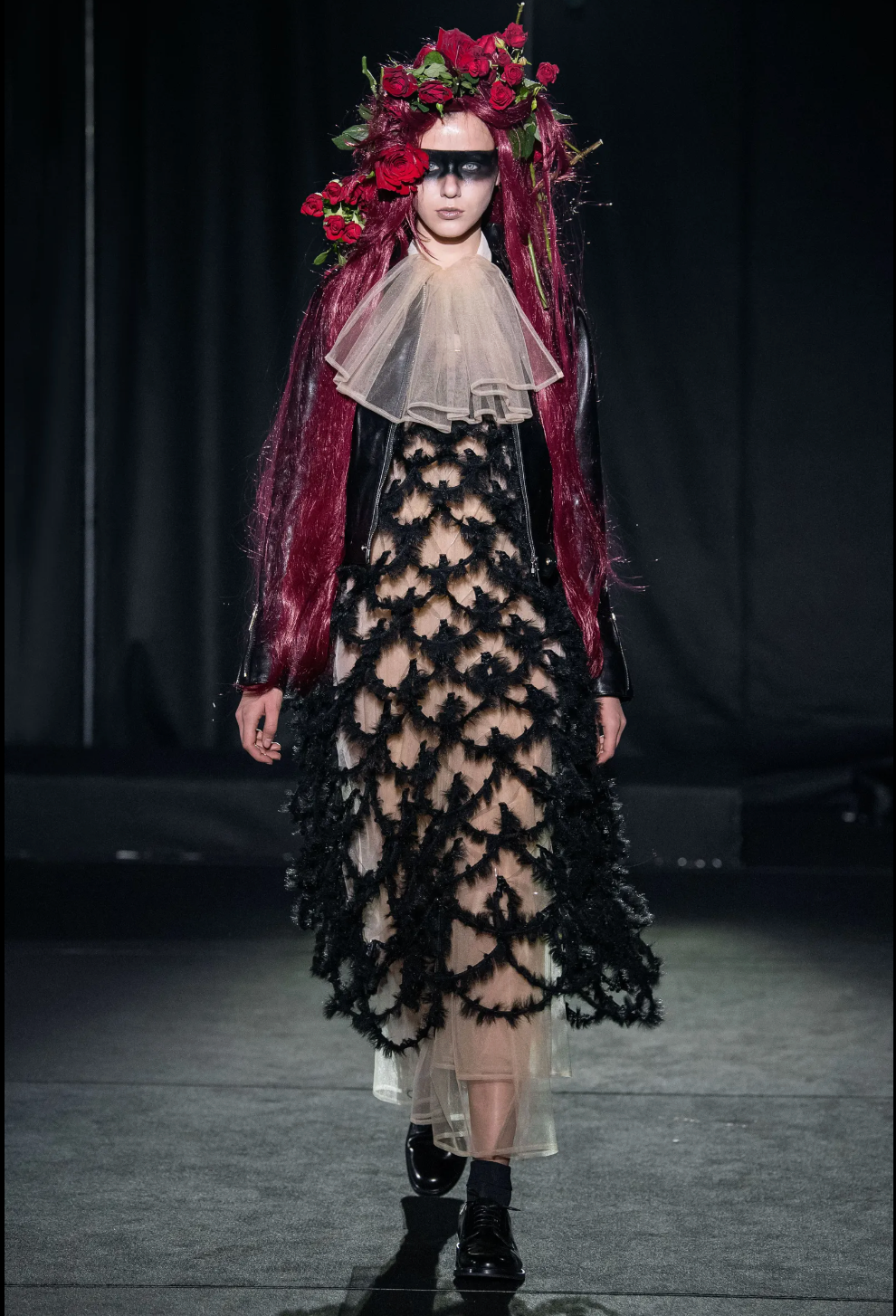 FW19 Noir Kei Ninomiya Tulle Dress