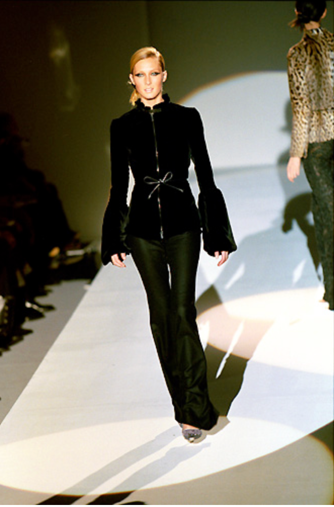 RARE FW99 Gucci Tom Ford Velvet Jacket