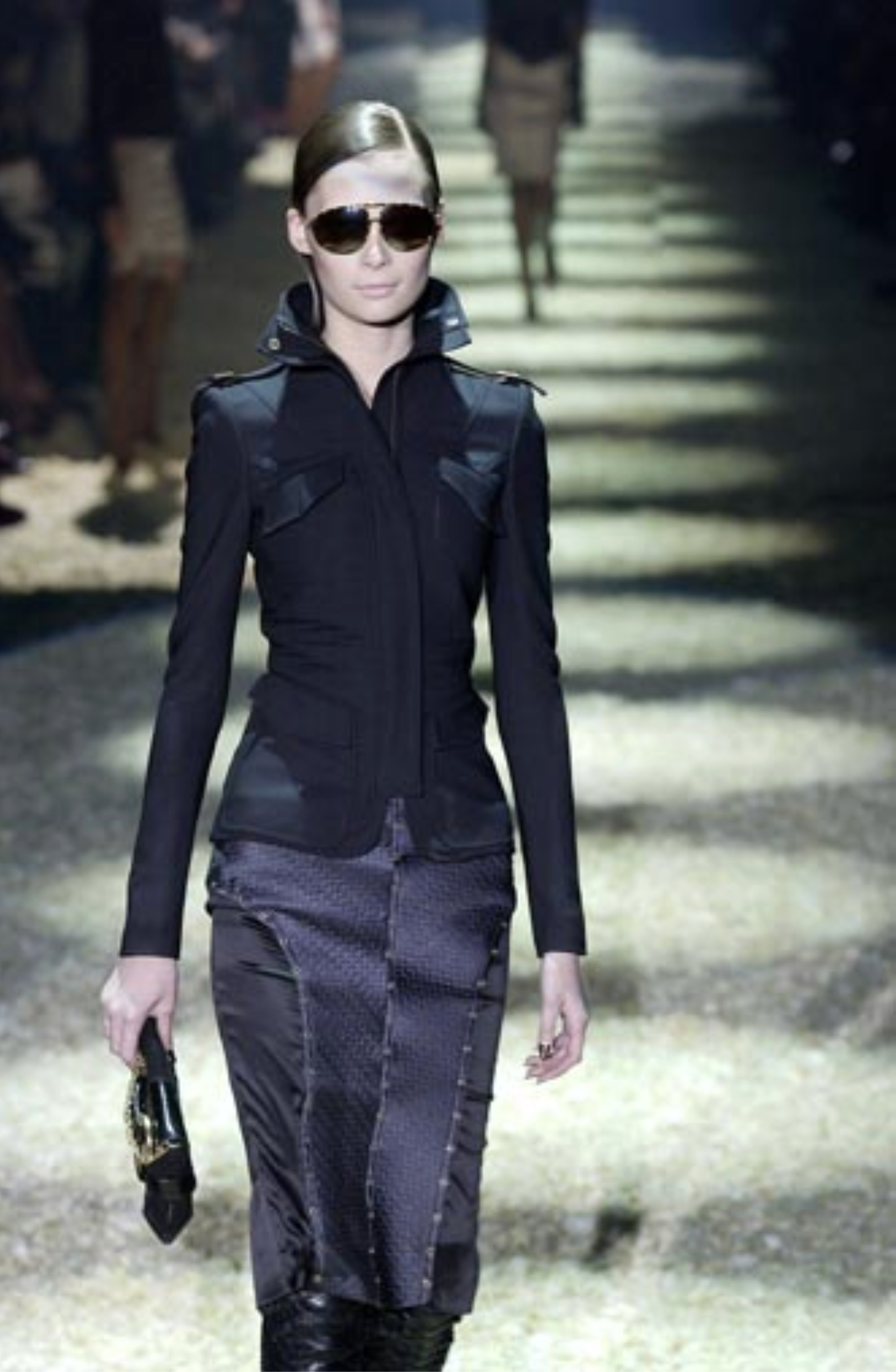 FW03 Gucci Tom Ford Corseted Jacket
