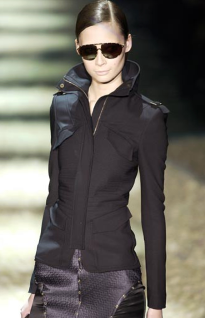 FW03 Gucci Tom Ford Corseted Jacket