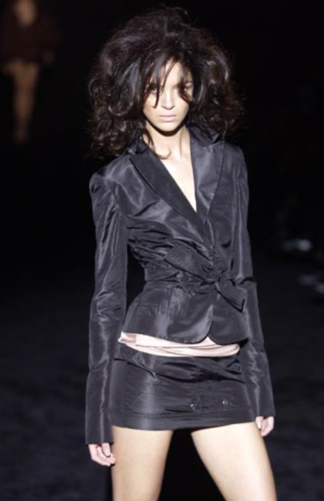 SS03 Gucci tom ford silk blazer