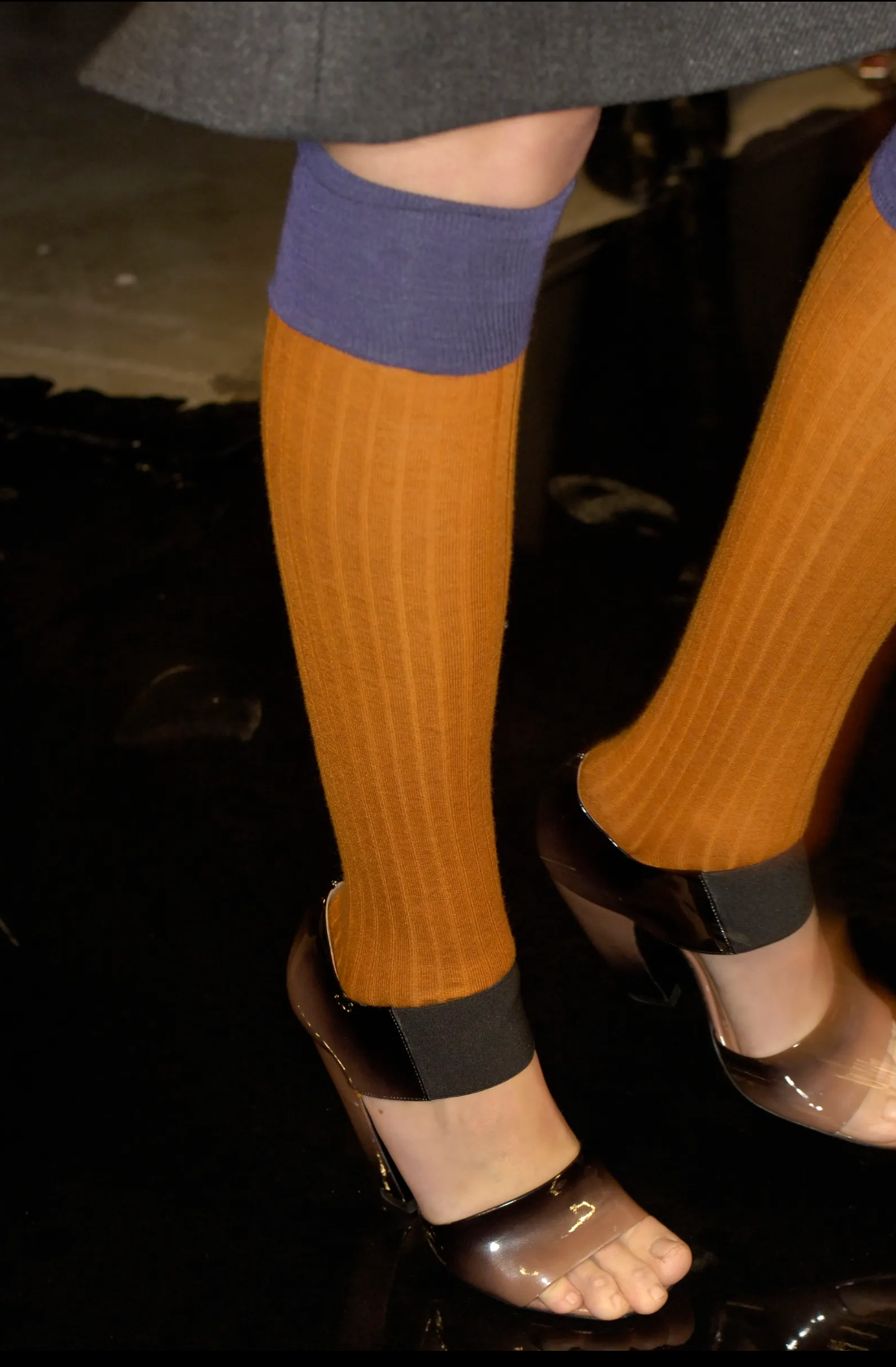 Prada Runway SS 2007 socks