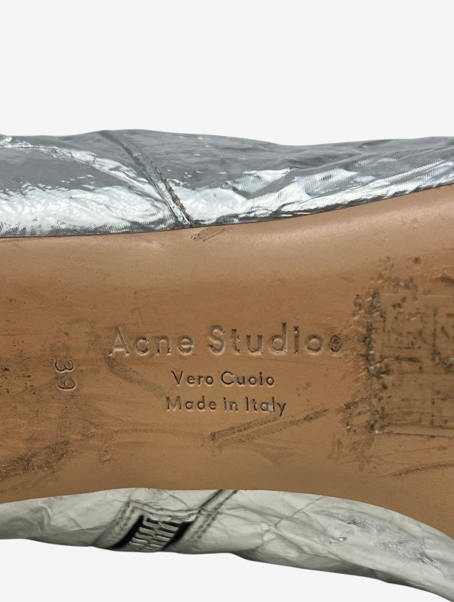 Acne Studios SS20 Silver Boots