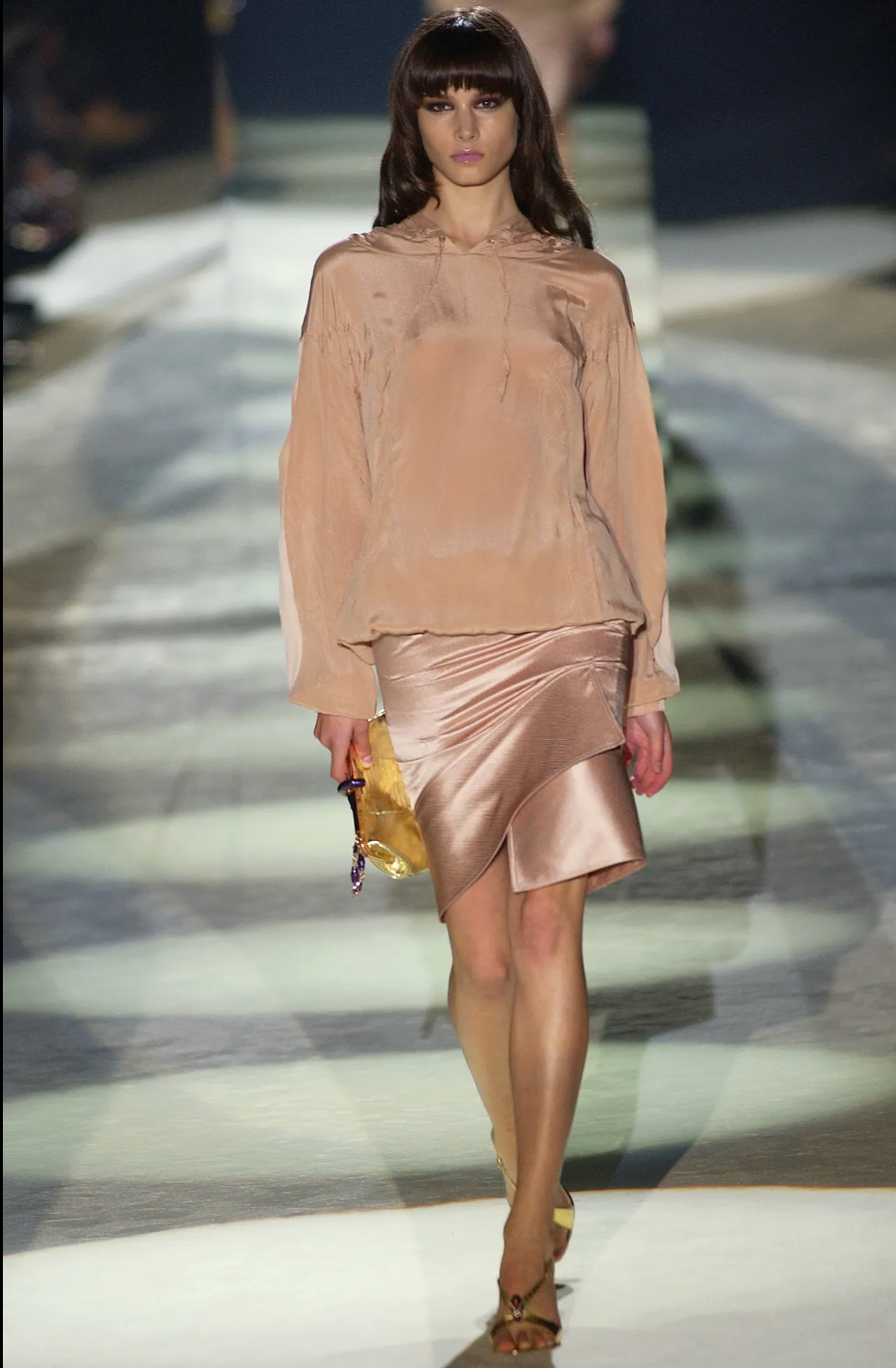 RARE SS04 Gucci Tom Ford Silk Skirt