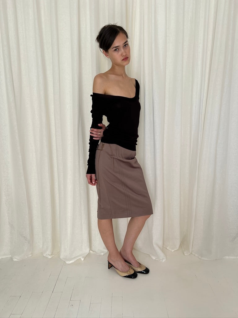 2002 Gucci Tom ford skirt