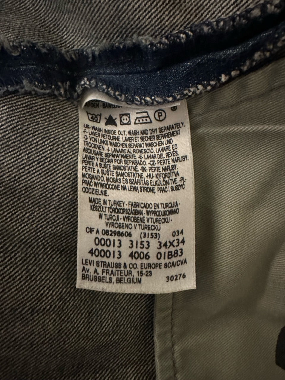 Levi's engineered Jean