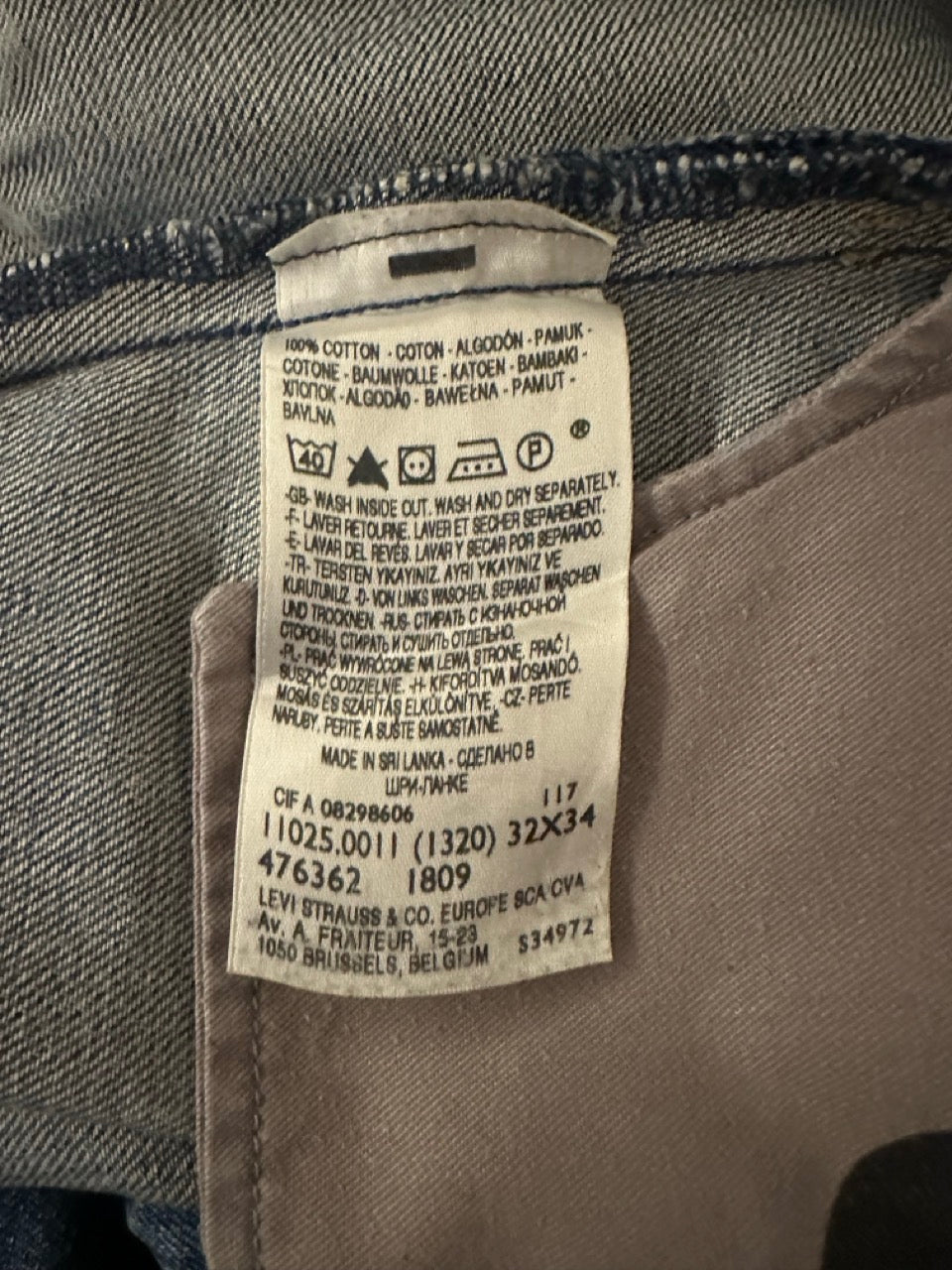 Levi's engineered Jean