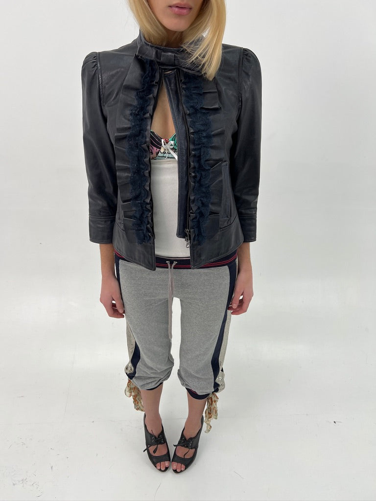 Valentino Leather Jacket