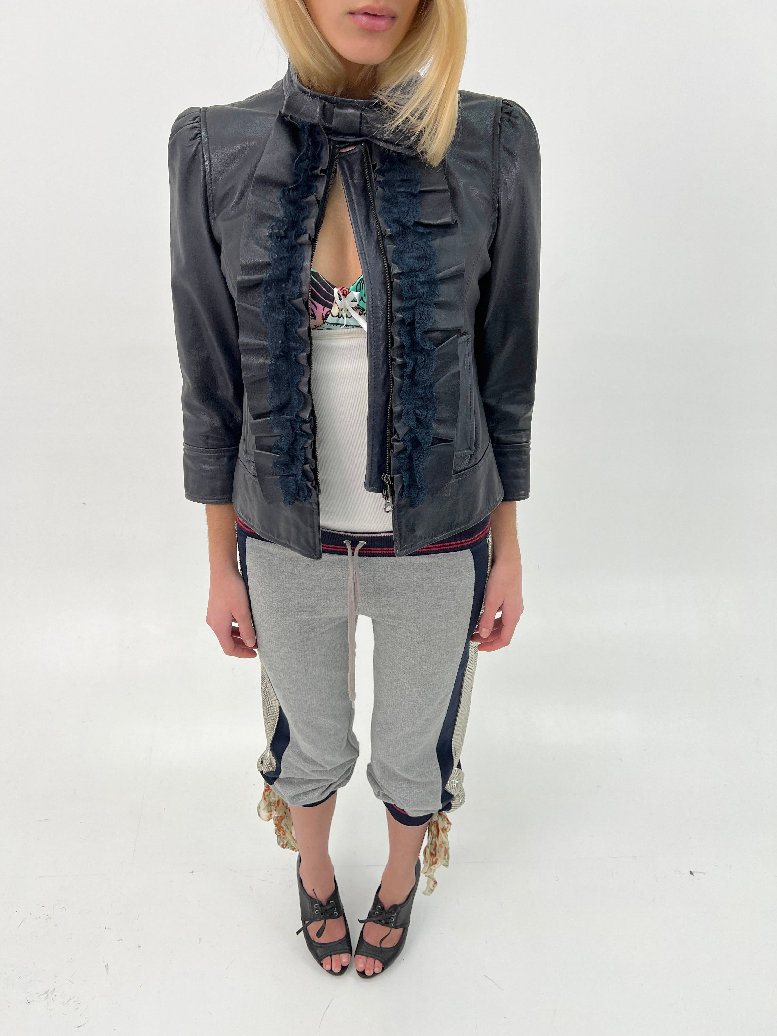 Valentino Leather Jacket