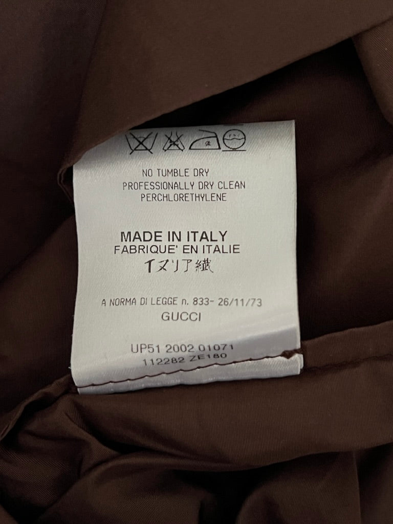 SS03 Gucci Tom Ford Silk Jacket
