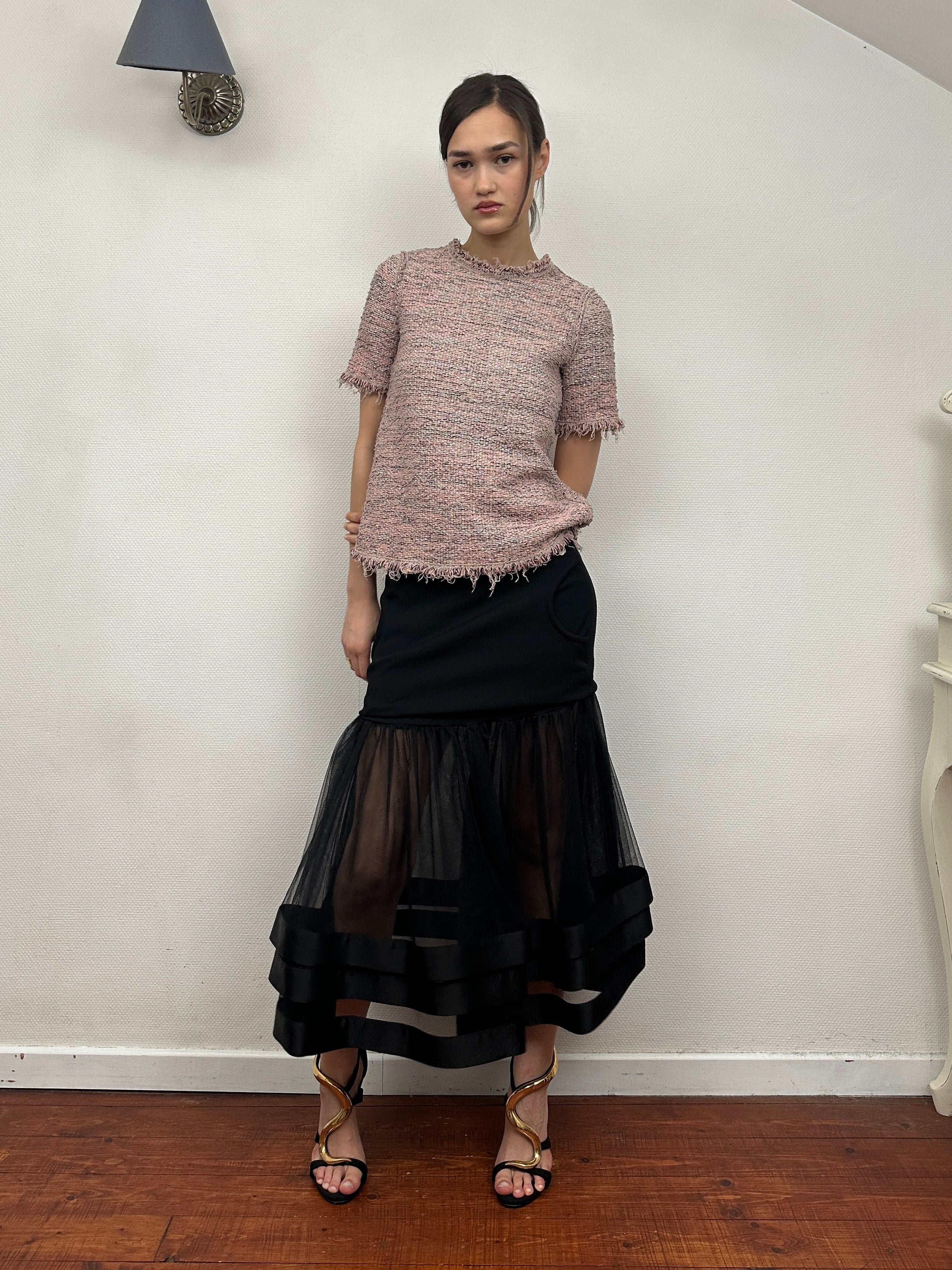 Yohji Yamamoto Tulle Skirt