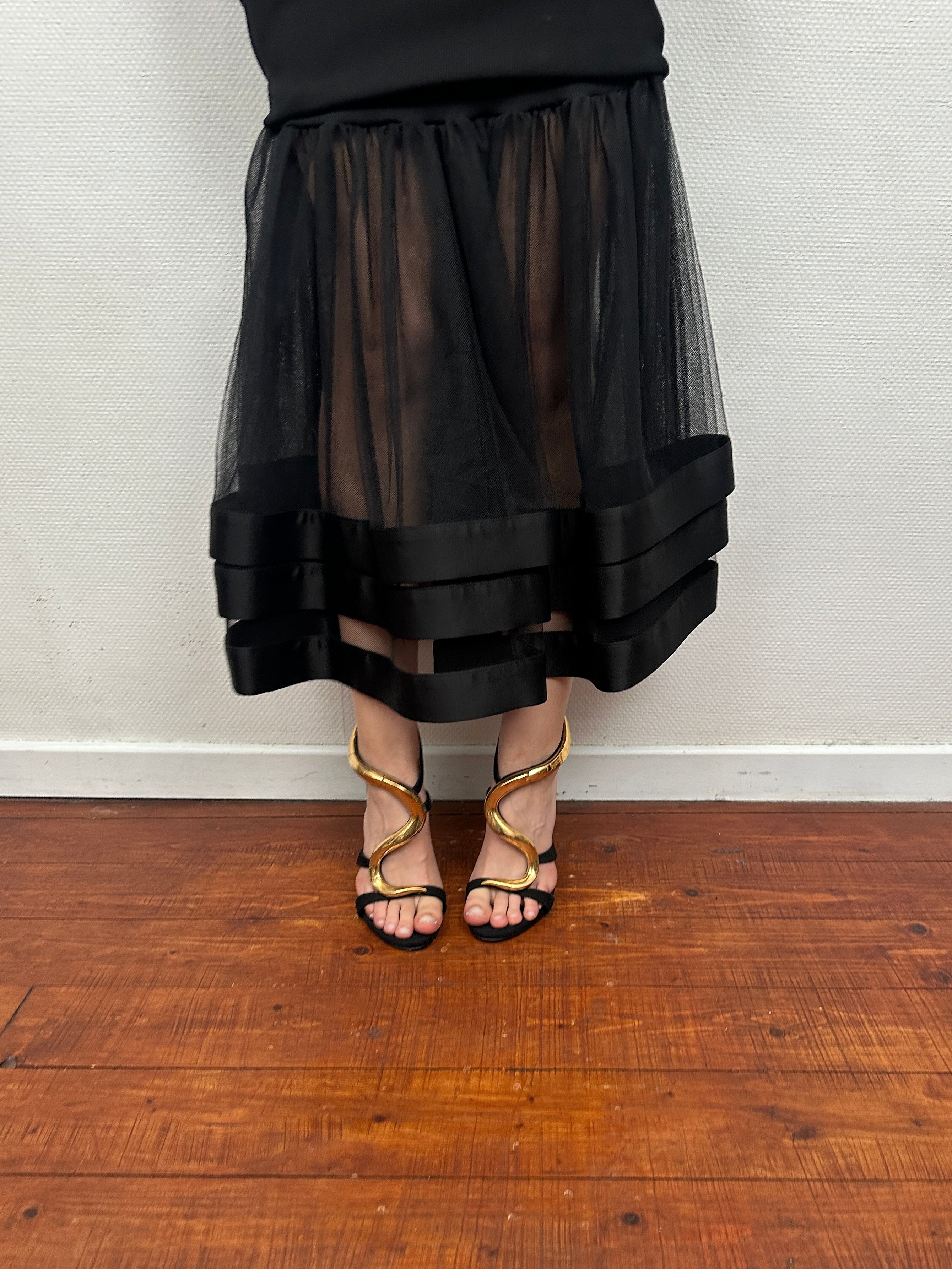 Yohji Yamamoto Tulle Skirt
