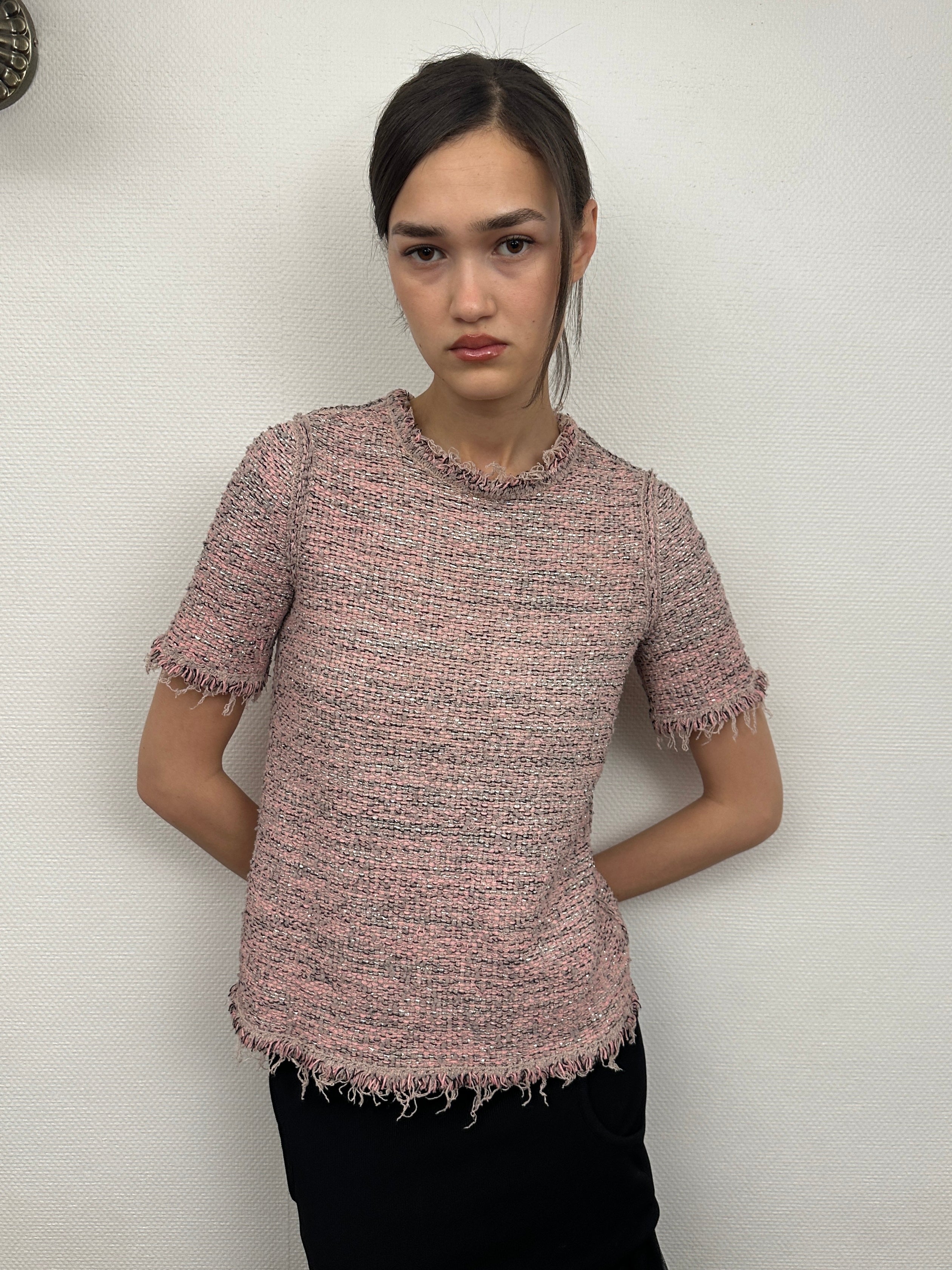 Balenciaga Tweed Top