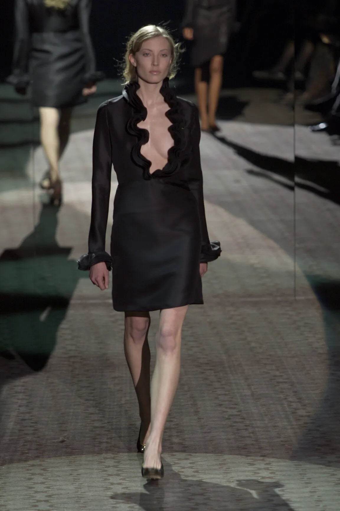 Rare FW01 Gucci Tom Ford Silk Dress