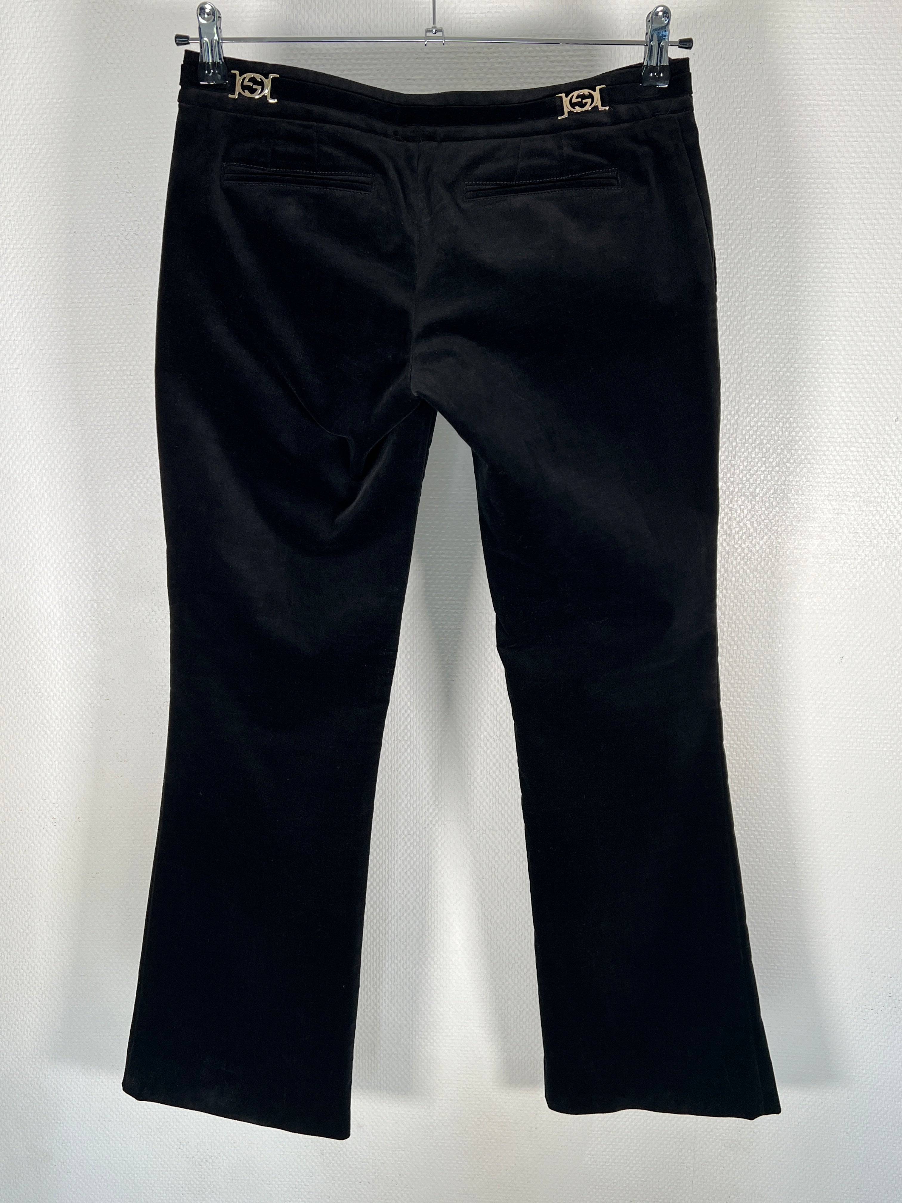 2006 Gucci velvet trousers