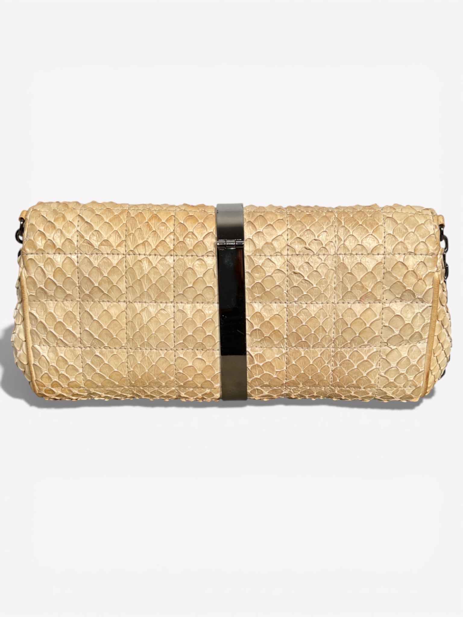 Chanel Python Clutch