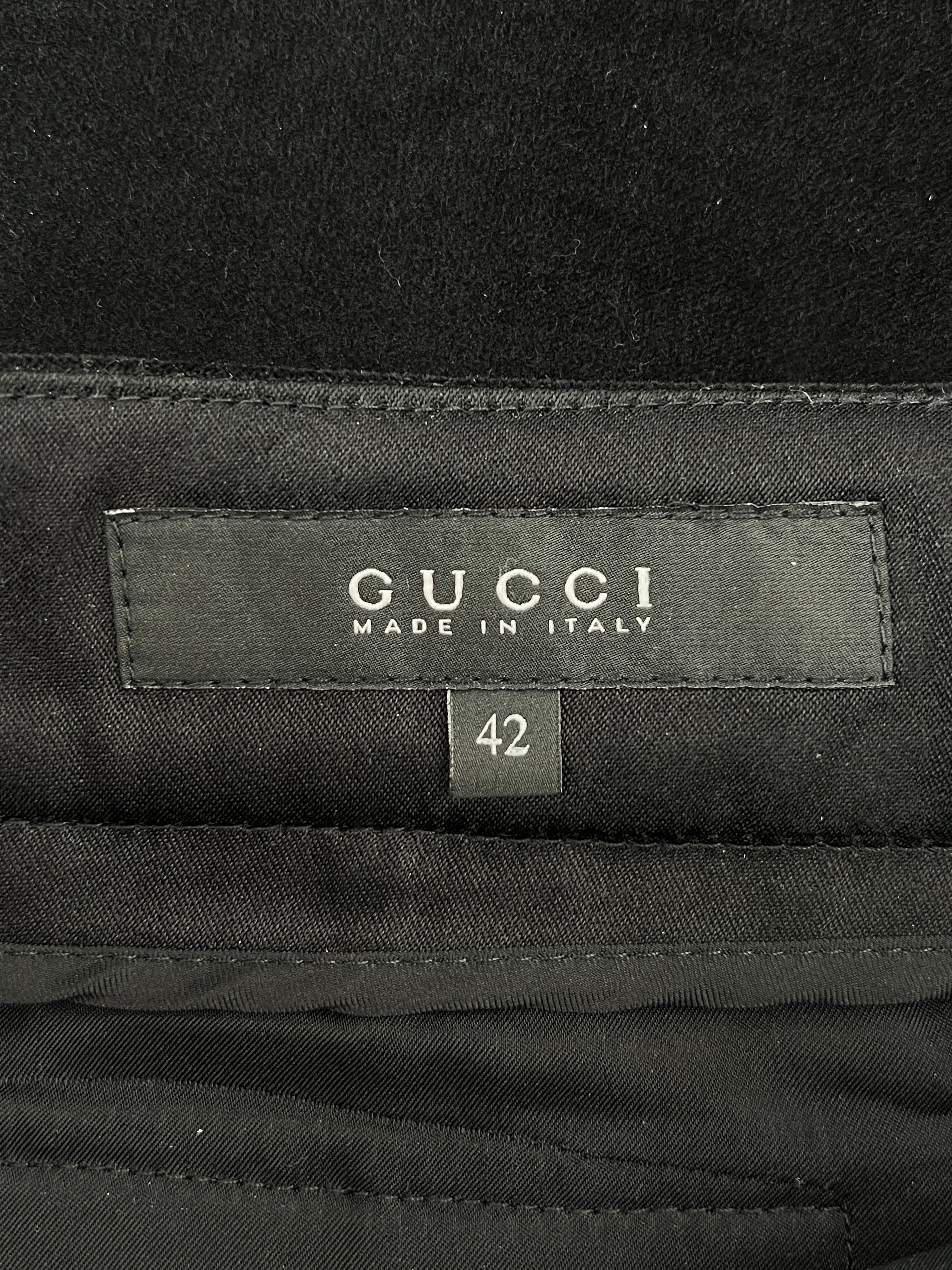 2006 Gucci velvet trousers