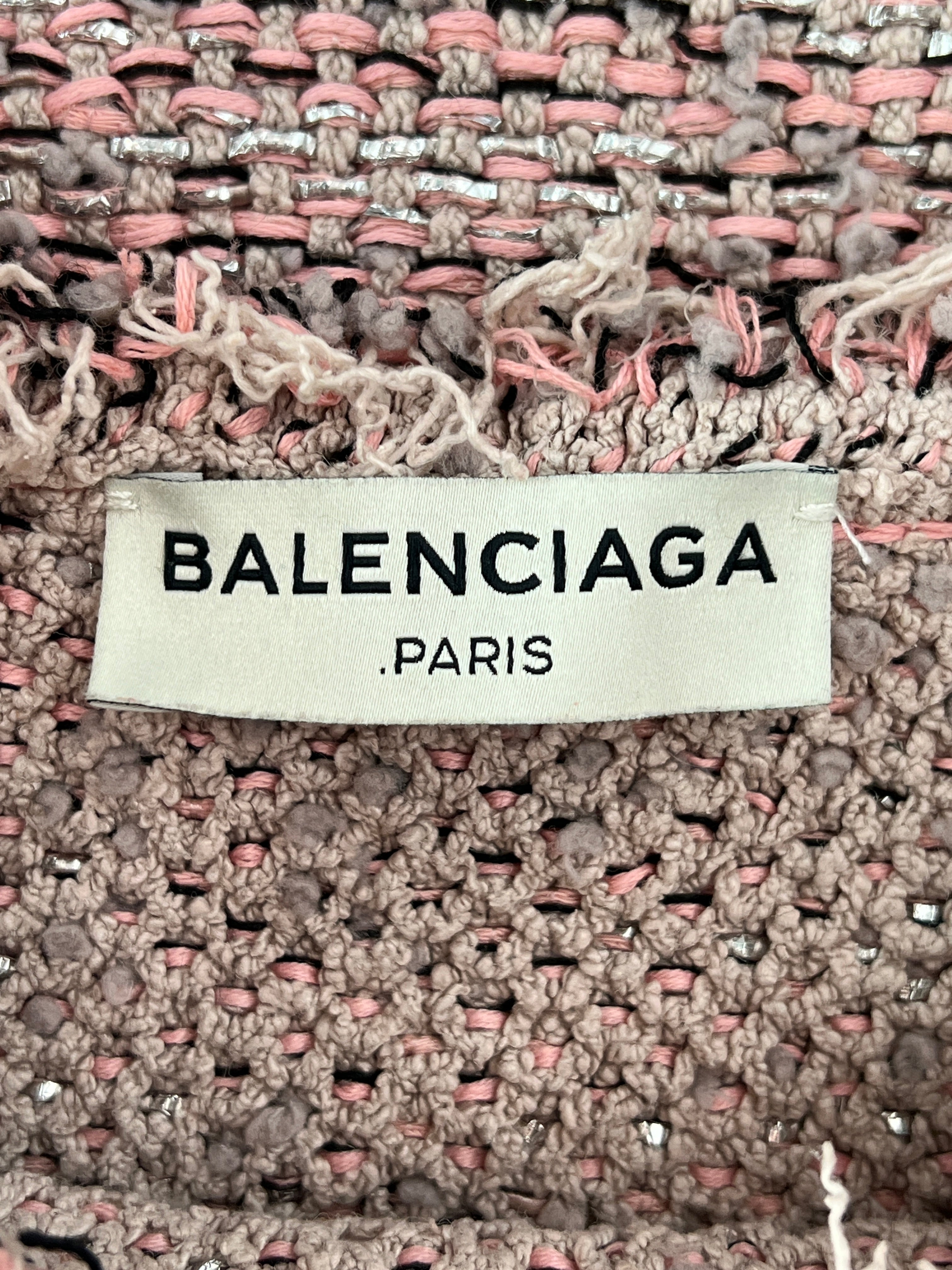 Balenciaga Tweed Top