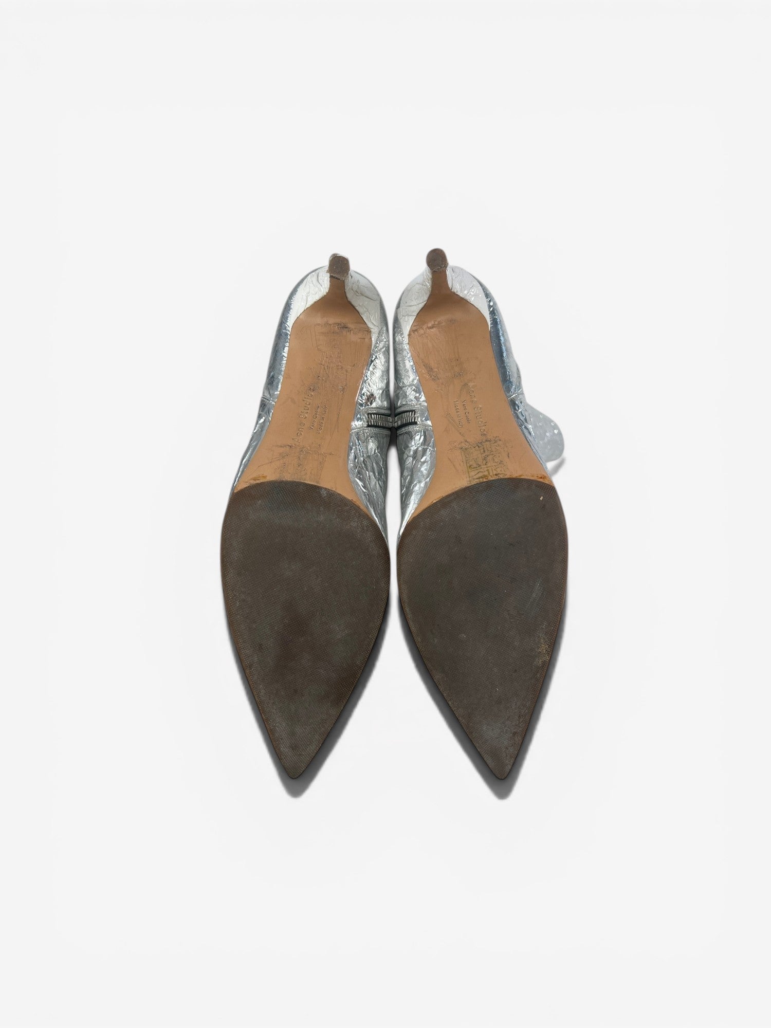 Acne Studios SS20 Silver Boots