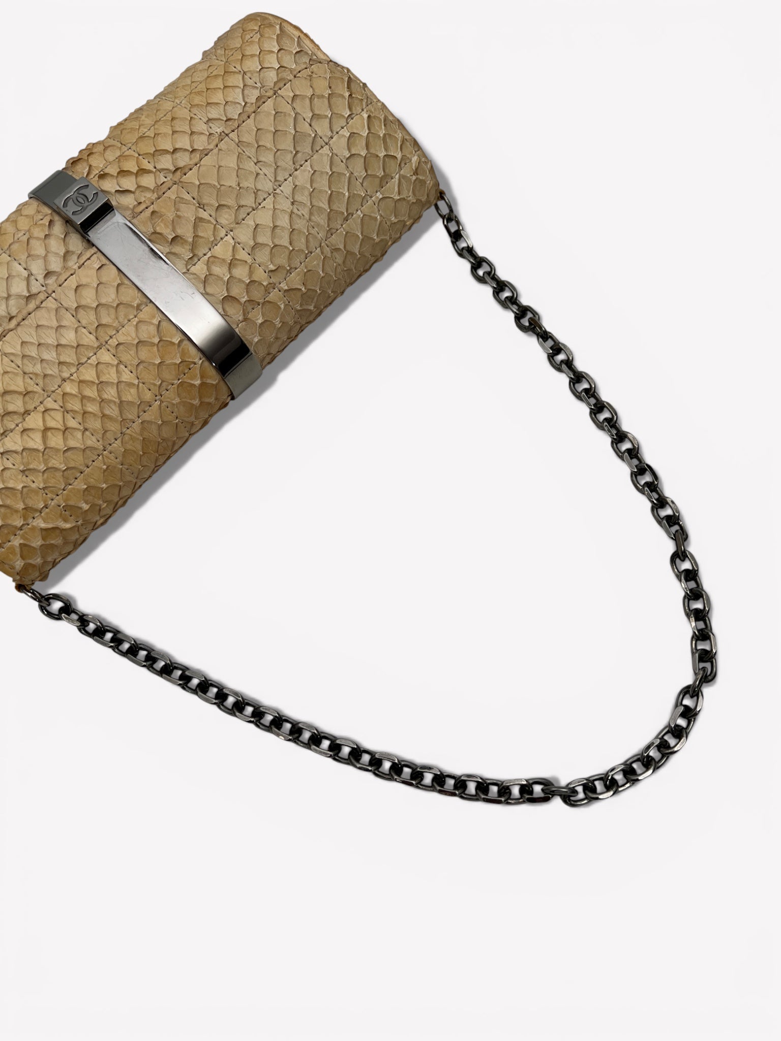 Chanel Python Clutch