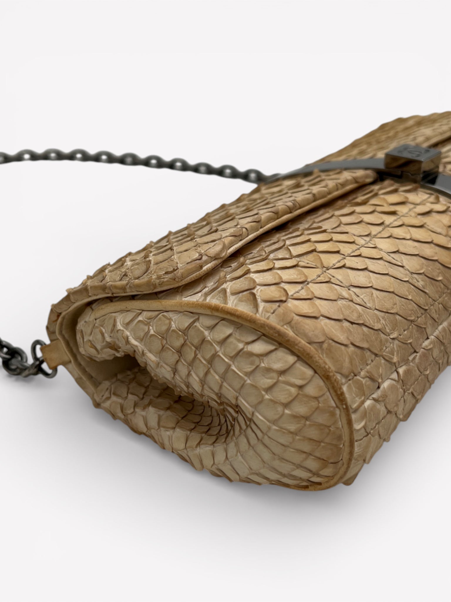 Chanel Python Clutch