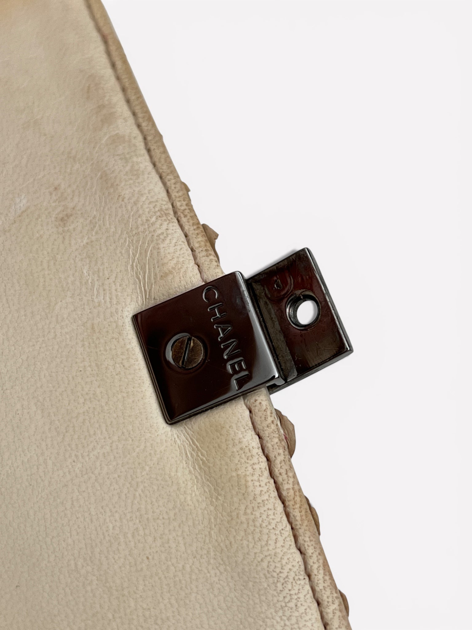 Chanel Python Clutch