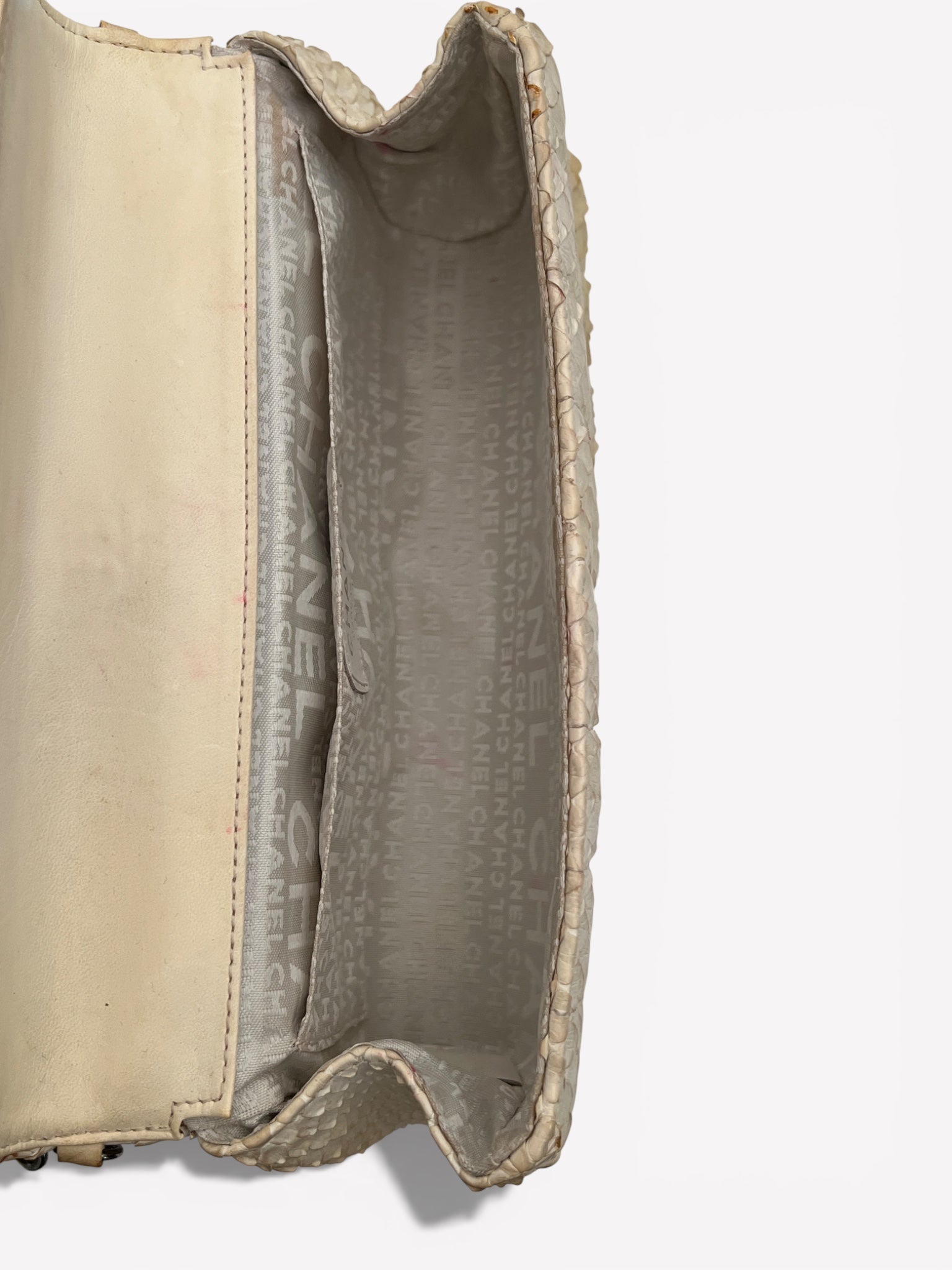 Chanel Python Clutch